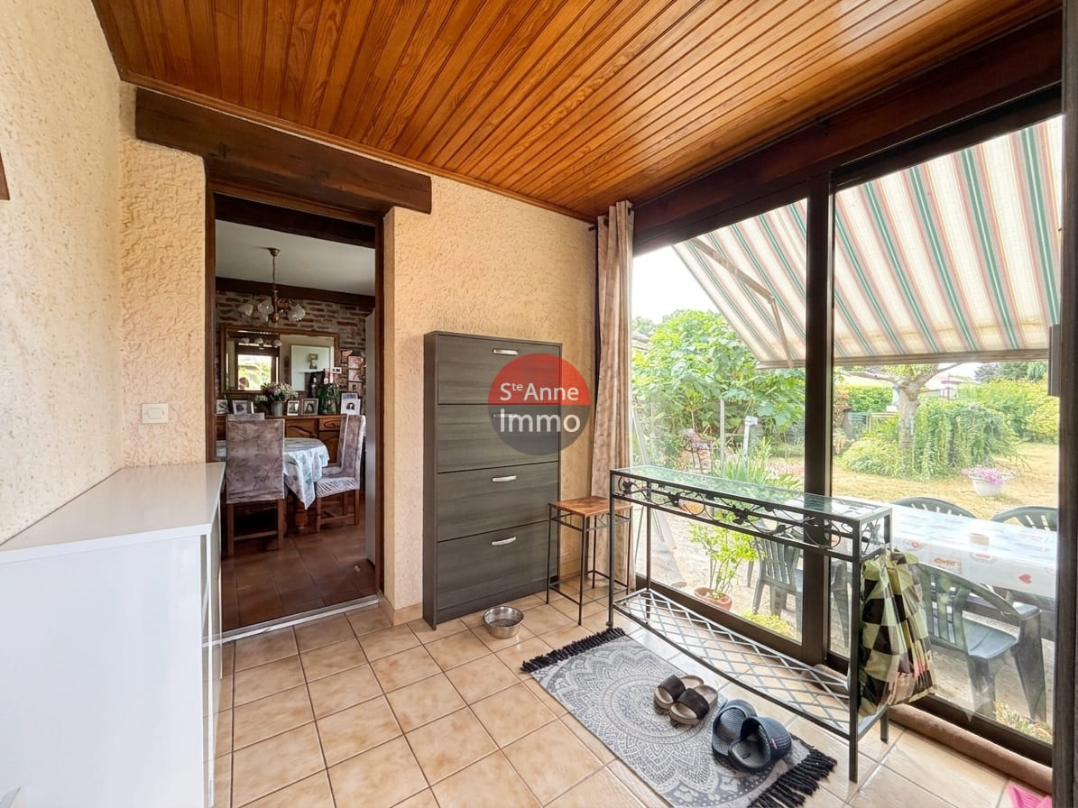 Immo80 – L'immobilier à Amiens et dans la Somme-ROSIERES-EN-SANTERRE – PAVILLON INDIVIDUELLE – 3 CHAMBRES – GARAGE – JARDIN