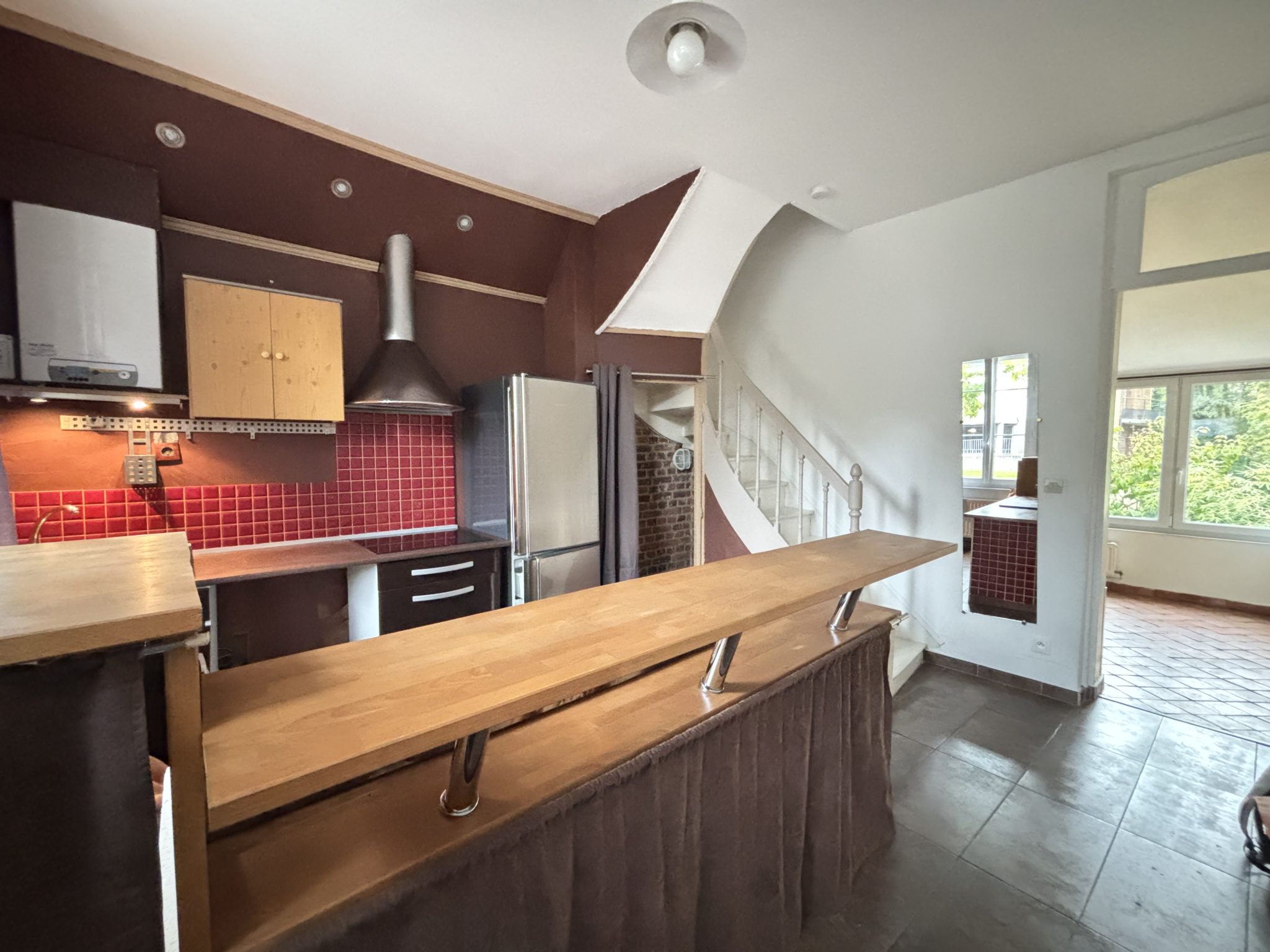 Immo80 – L'immobilier à Amiens et dans la Somme-MAISON 2 CHAMBRES – 67M2- JARDIN