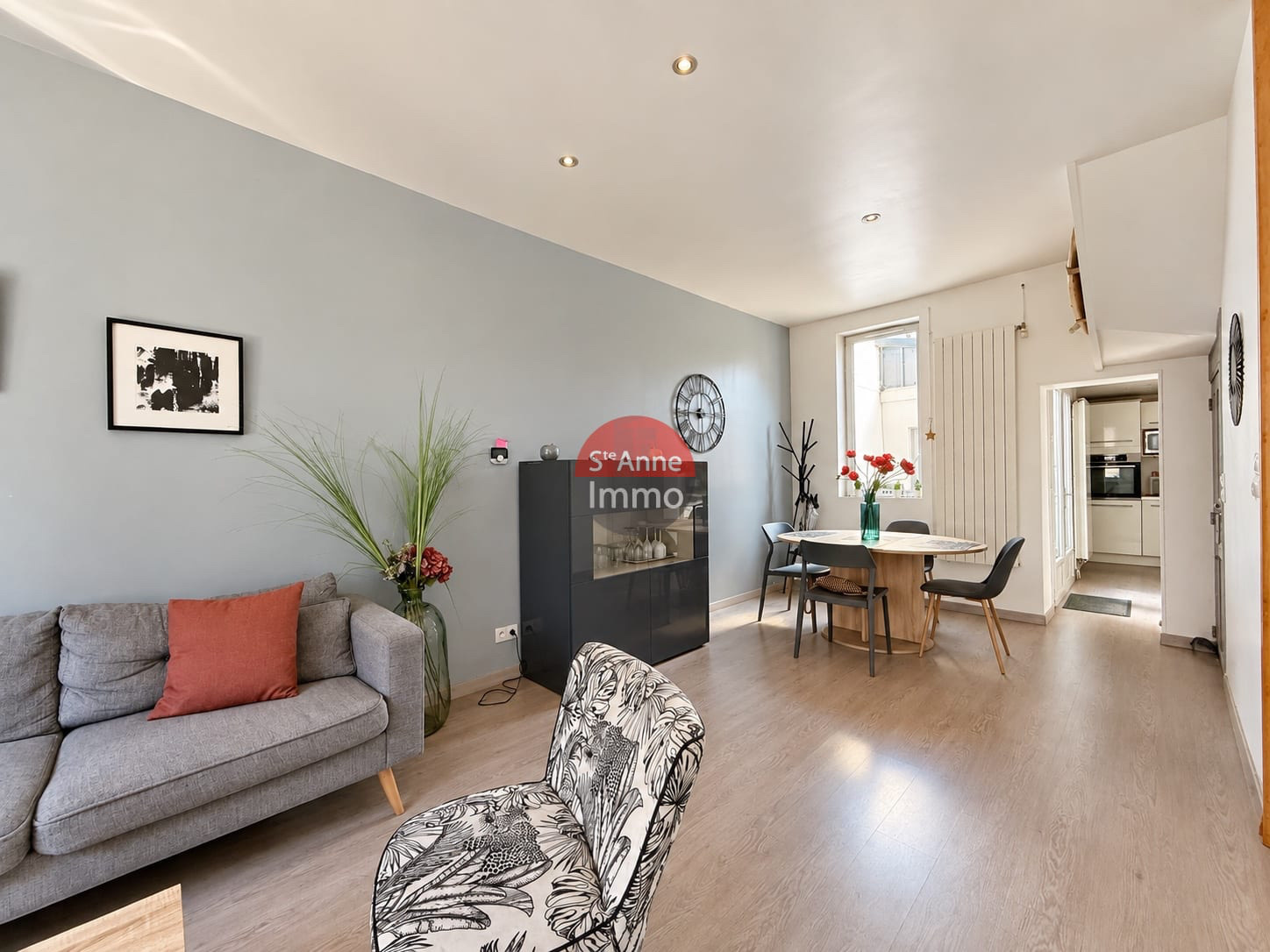 Immo80 – L'immobilier à Amiens et dans la Somme-AMIENS – HENRIVILLE – SAINT HONORE – 82m2 – 3 CHAMBRES – COUR – CAVE
