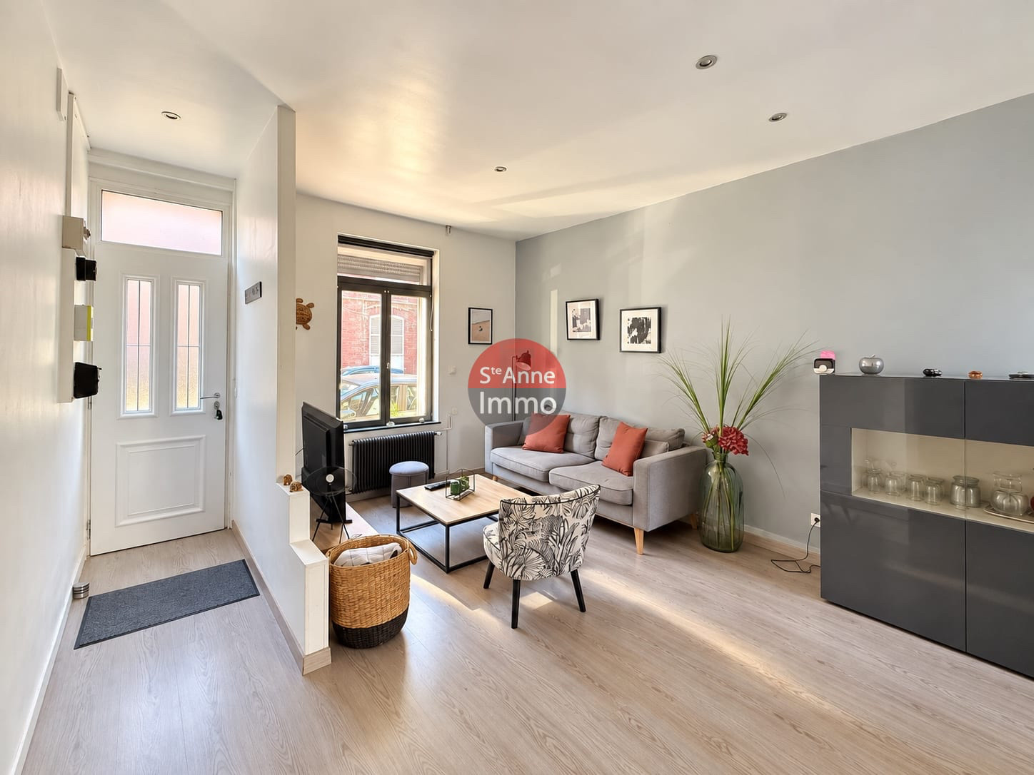 Immo80 – L'immobilier à Amiens et dans la Somme-AMIENS – HENRIVILLE – SAINT HONORE – 82m2 – 3 CHAMBRES – COUR – CAVE