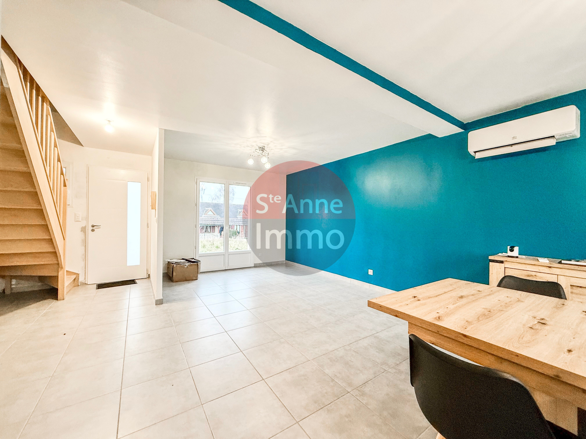 Immo80 – L'immobilier à Amiens et dans la Somme-CANNECTANCOURT – PAVILLON INDIVIDUEL – 3 CHAMBRES – COUR – GARAGE – JARDIN – SOUS GARANTIE DECENALE