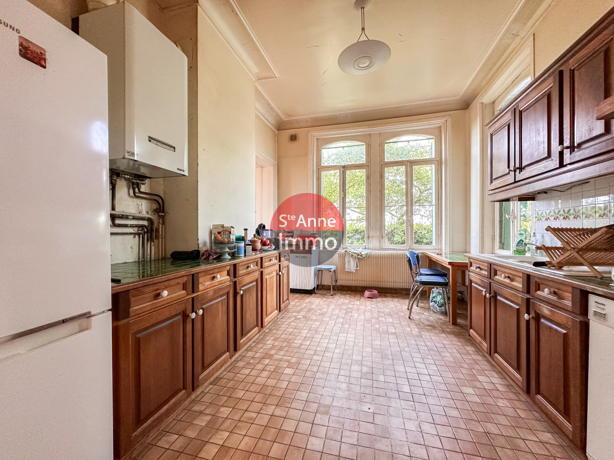 Immo80 – L'immobilier à Amiens et dans la Somme-BEAUCAMPS-LE-VIEUX – MAISON – 118 M2 – 3 CHAMBRES – CAVE – JARDIN