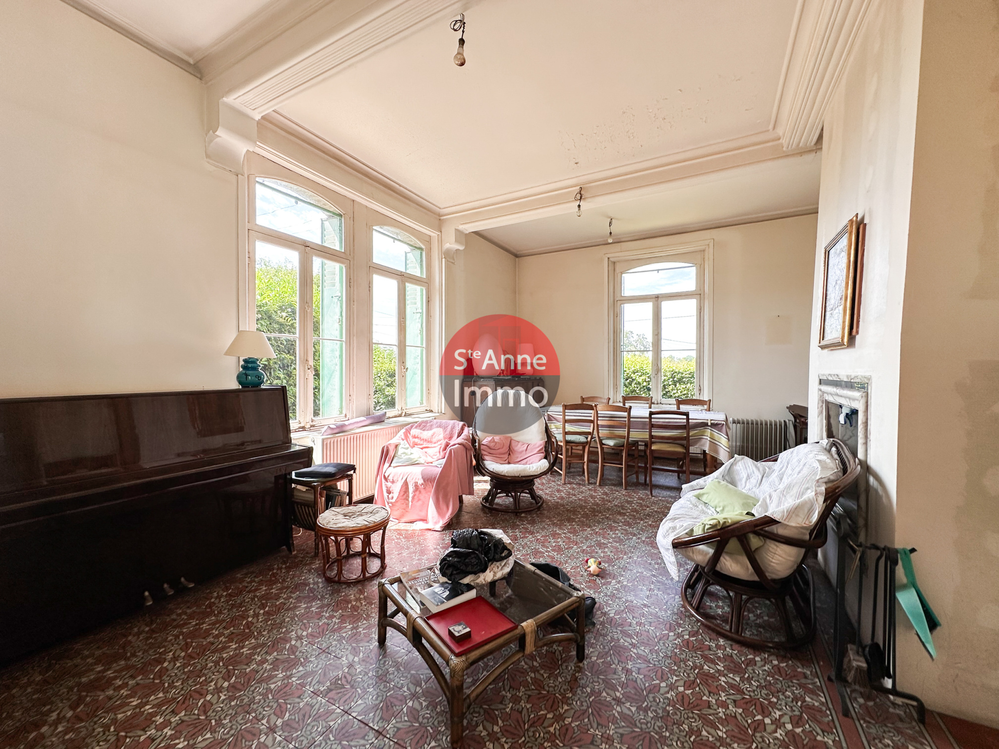 Immo80 – L'immobilier à Amiens et dans la Somme-BEAUCAMPS-LE-VIEUX – MAISON – 118 M2 – 3 CHAMBRES – CAVE – JARDIN