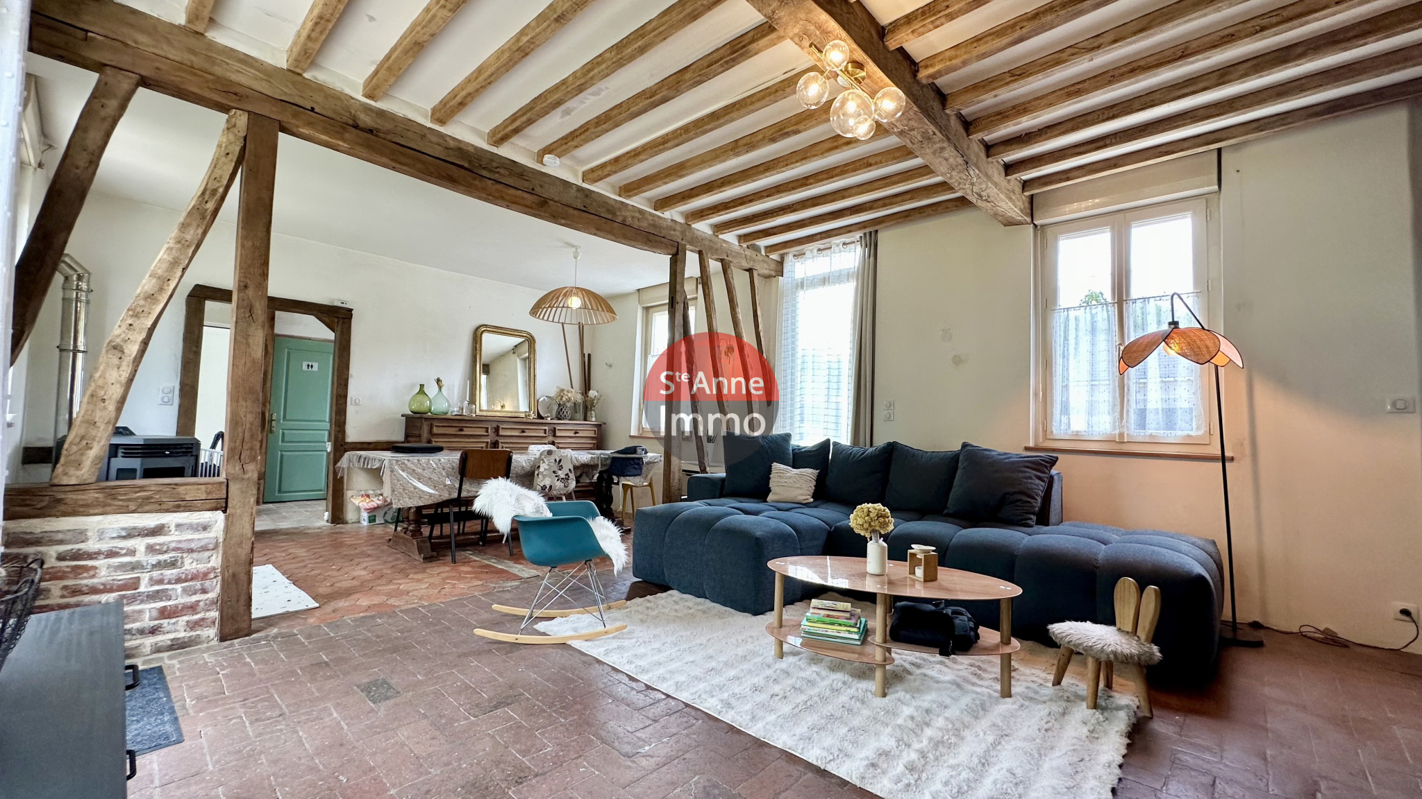 Immo80 – L'immobilier à Amiens et dans la Somme-HORNOY-LE-BOURG – MAISON – 4 CHAMBRES – GARAGE – JARDIN – CAVE