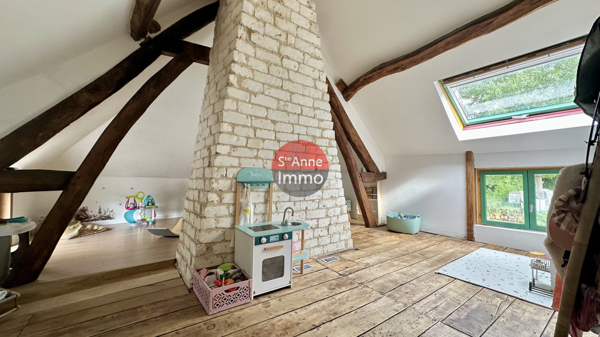 Immo80 – L'immobilier à Amiens et dans la Somme-HORNOY-LE-BOURG – MAISON – 4 CHAMBRES – GARAGE – JARDIN – CAVE