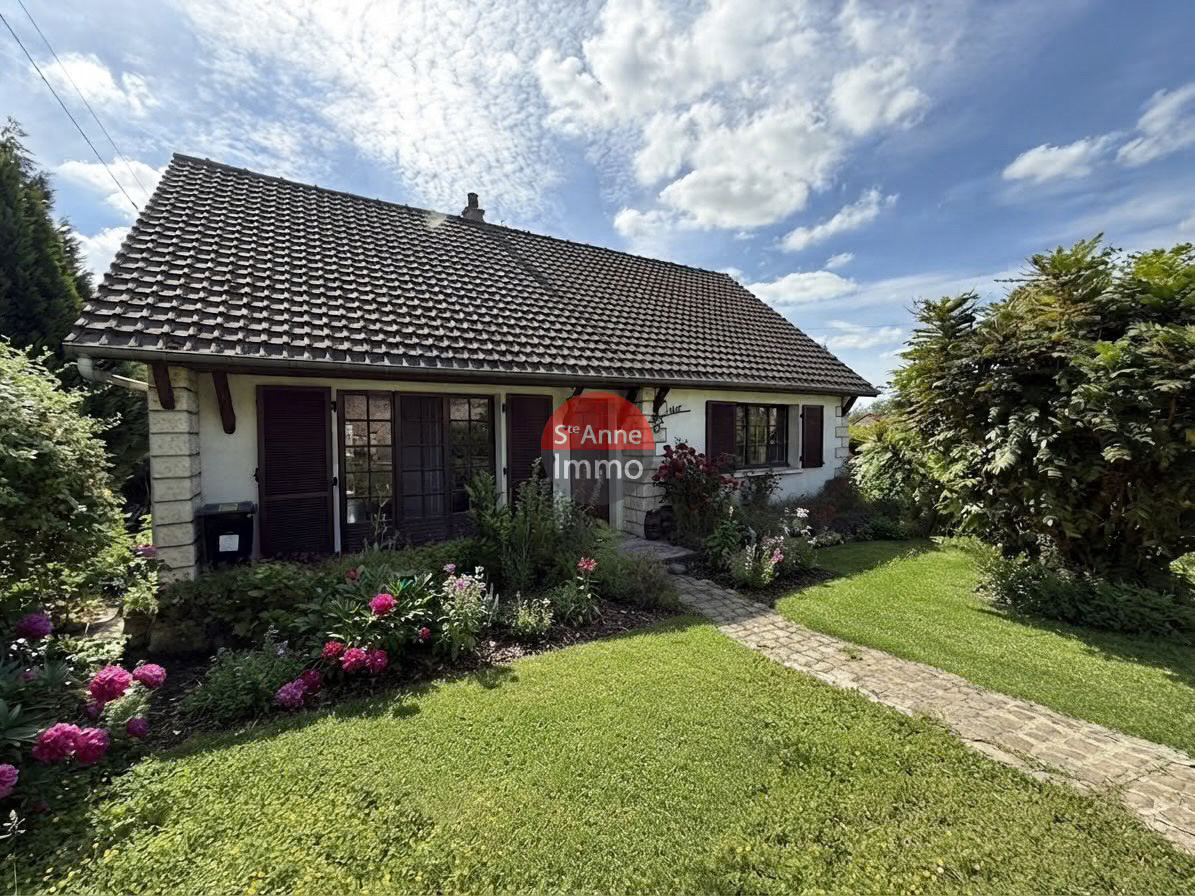Immo80 – L'immobilier à Amiens et dans la Somme-CAIX – PAVILLON INDIVIDUEL DE PLAIN PIED – 2 CHAMBRES – GRENIER A AMENAGER...