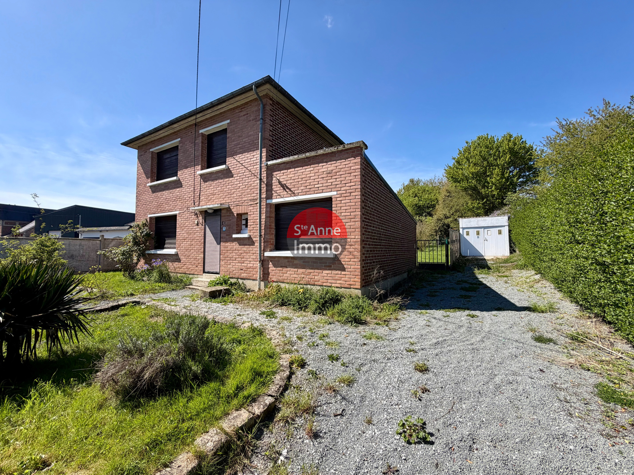 Immo80 – L'immobilier à Amiens et dans la Somme-BUIRE-COURCELLES – MAISON 92 m2 – 4 CHAMBRES – JARDIN – GARAGE