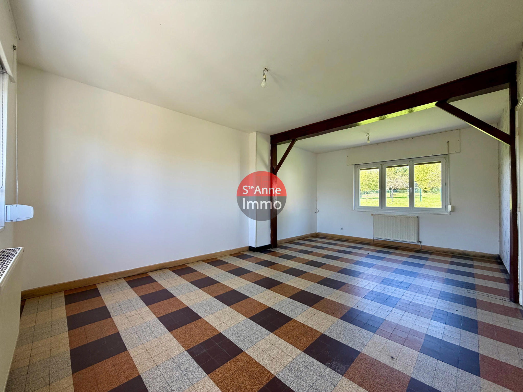 Immo80 – L'immobilier à Amiens et dans la Somme-BUIRE-COURCELLES – MAISON 92 m2 – 4 CHAMBRES – JARDIN – GARAGE