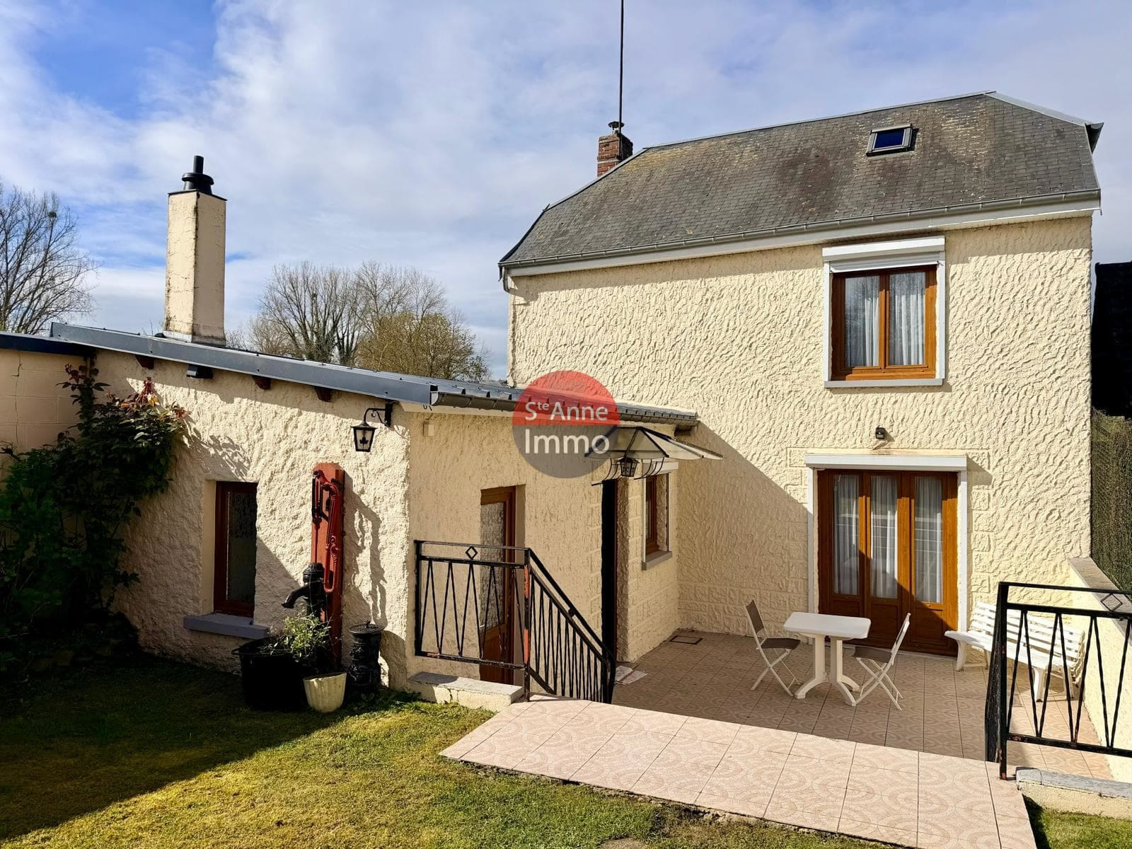 Immo80 – L'immobilier à Amiens et dans la Somme-THEZY-GLIMONT – MAISON – 110 M2 – 3 CHAMBRES – JARDIN – GARAGE