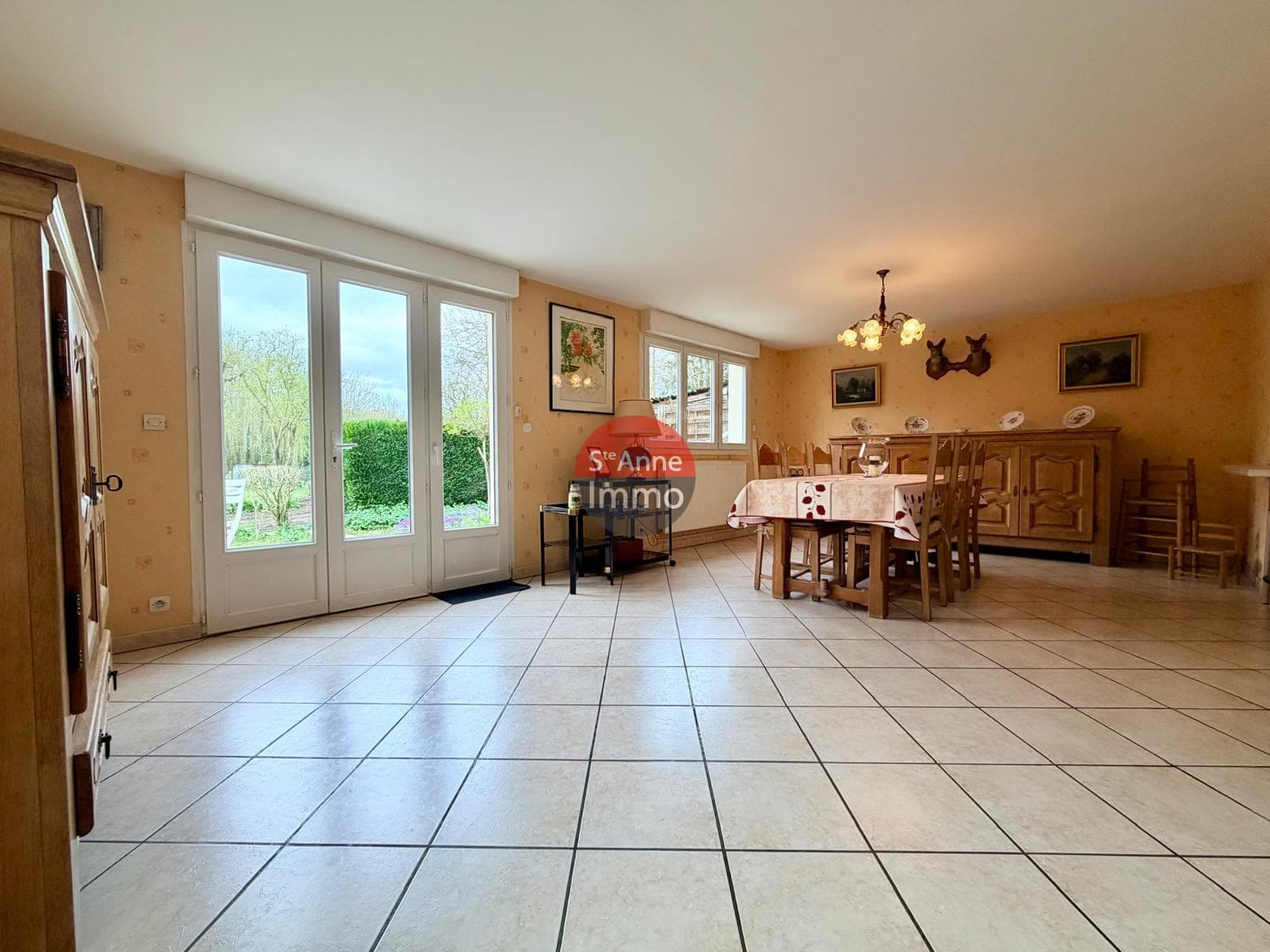 Immo80 – L'immobilier à Amiens et dans la Somme-THEZY-GLIMONT – MAISON – 110 M2 – 3 CHAMBRES – JARDIN – GARAGE