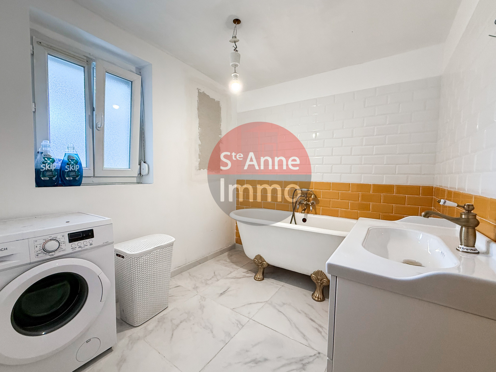 Immo80 – L'immobilier à Amiens et dans la Somme-CAIX – MAISON AVEC AUTONOMIE DE PLAIN PIED – 4 CHAMBRES – JARDIN – SOUS SOL COMPLET – GARAGE