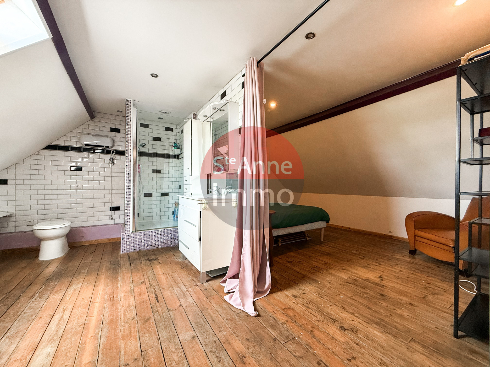 Immo80 – L'immobilier à Amiens et dans la Somme-CAIX – MAISON AVEC AUTONOMIE DE PLAIN PIED – 4 CHAMBRES – JARDIN – SOUS SOL COMPLET – GARAGE