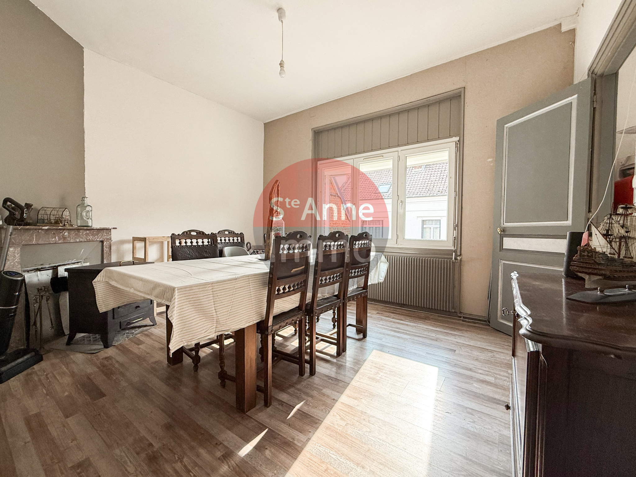 Immo80 – L'immobilier à Amiens et dans la Somme-CAIX – MAISON AVEC AUTONOMIE DE PLAIN PIED – 4 CHAMBRES – JARDIN – SOUS SOL COMPLET – GARAGE