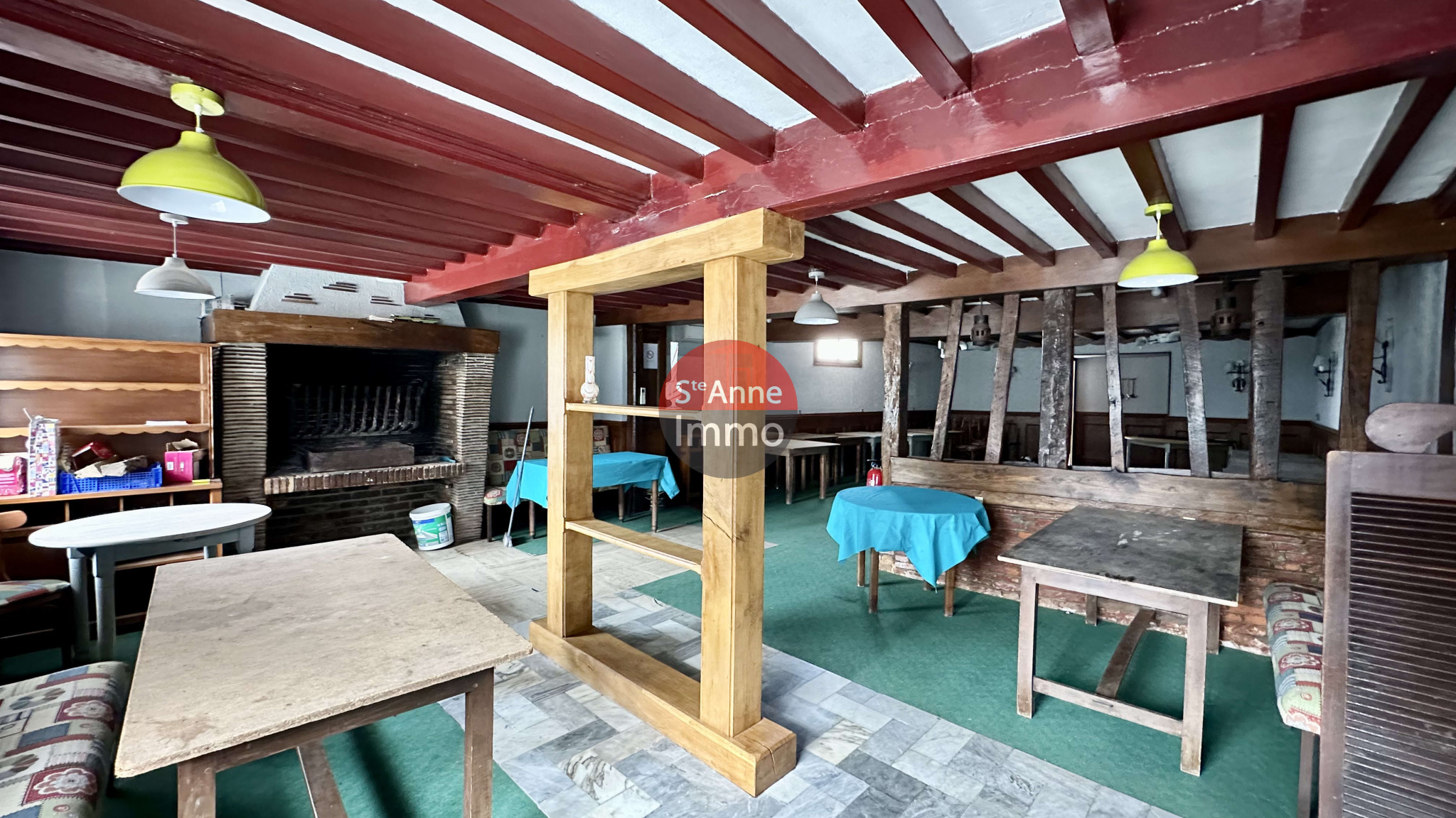Immo80 – L'immobilier à Amiens et dans la Somme-CAULIERES – IMMEUBLE COMMERCIALE – RESTAURANT – 2 APPARTEMENTS