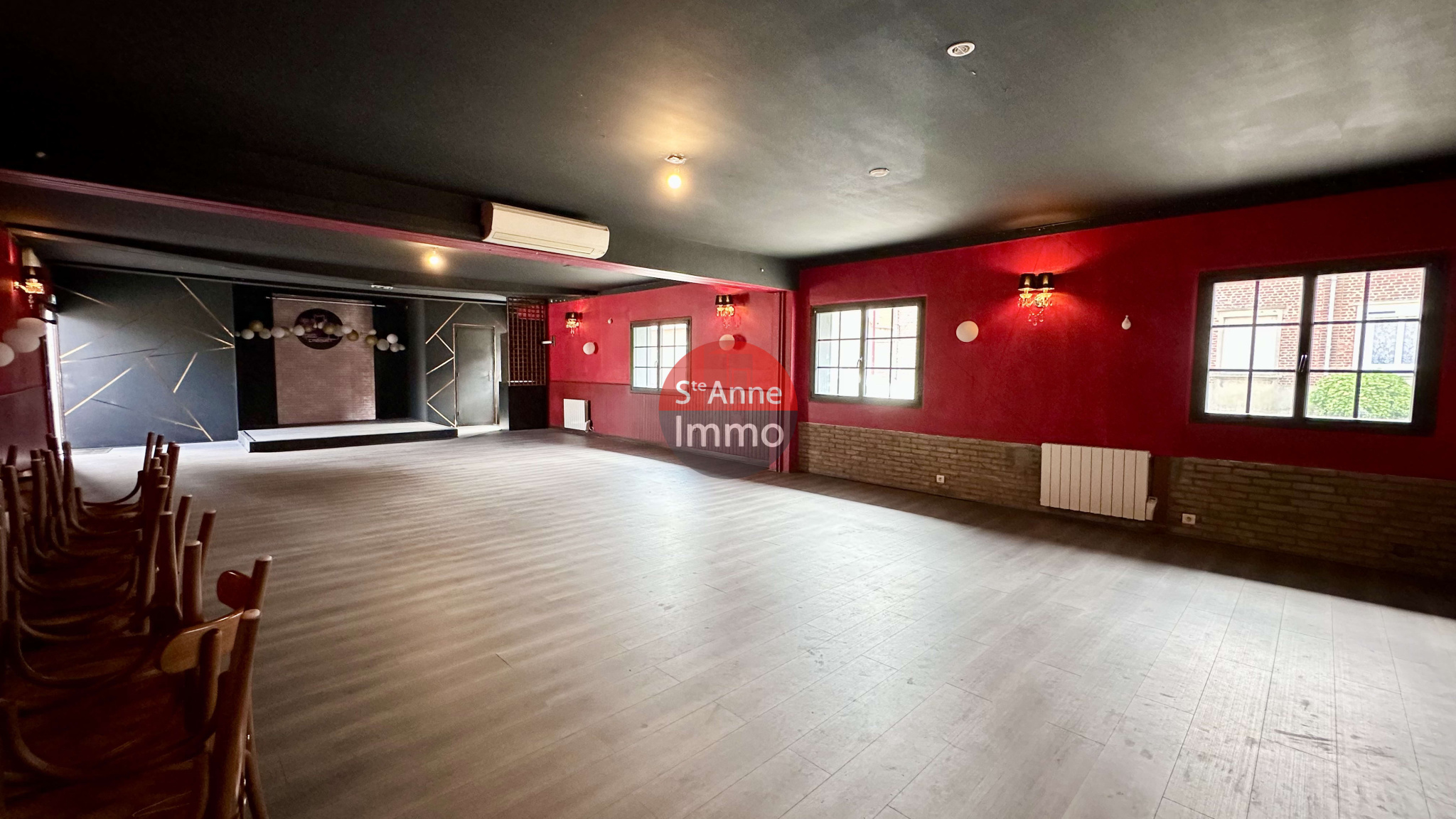 Immo80 – L'immobilier à Amiens et dans la Somme-CAULIERES – IMMEUBLE COMMERCIALE – RESTAURANT – 2 APPARTEMENTS