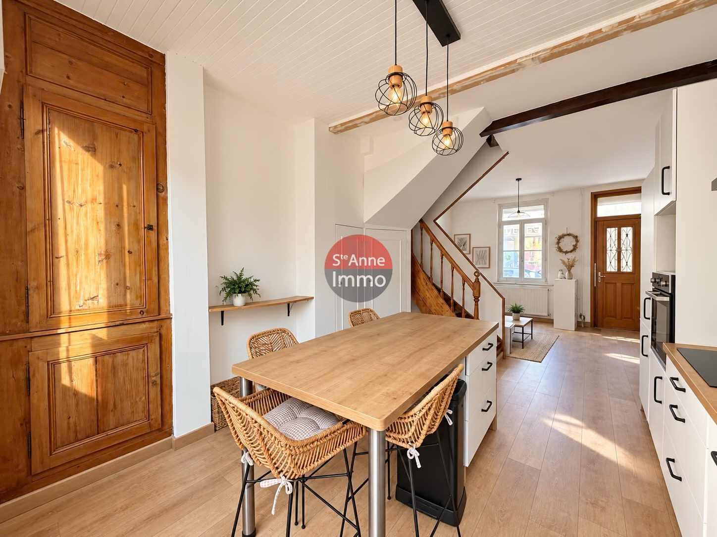 Immo80 – L'immobilier à Amiens et dans la Somme-AMIENS – SAINT HONORE – HENRIVILLE – AMIENOISE – 85m2 – 3 CHAMBRES...