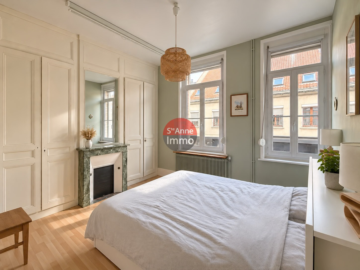 Immo80 – L'immobilier à Amiens et dans la Somme-AMIENS – SAINT HONORE – HENRIVILLE – AMIENOISE – 85m2 – 3 CHAMBRES – 1 BUREAU – COUR – CAVE – DEPENDANCES
