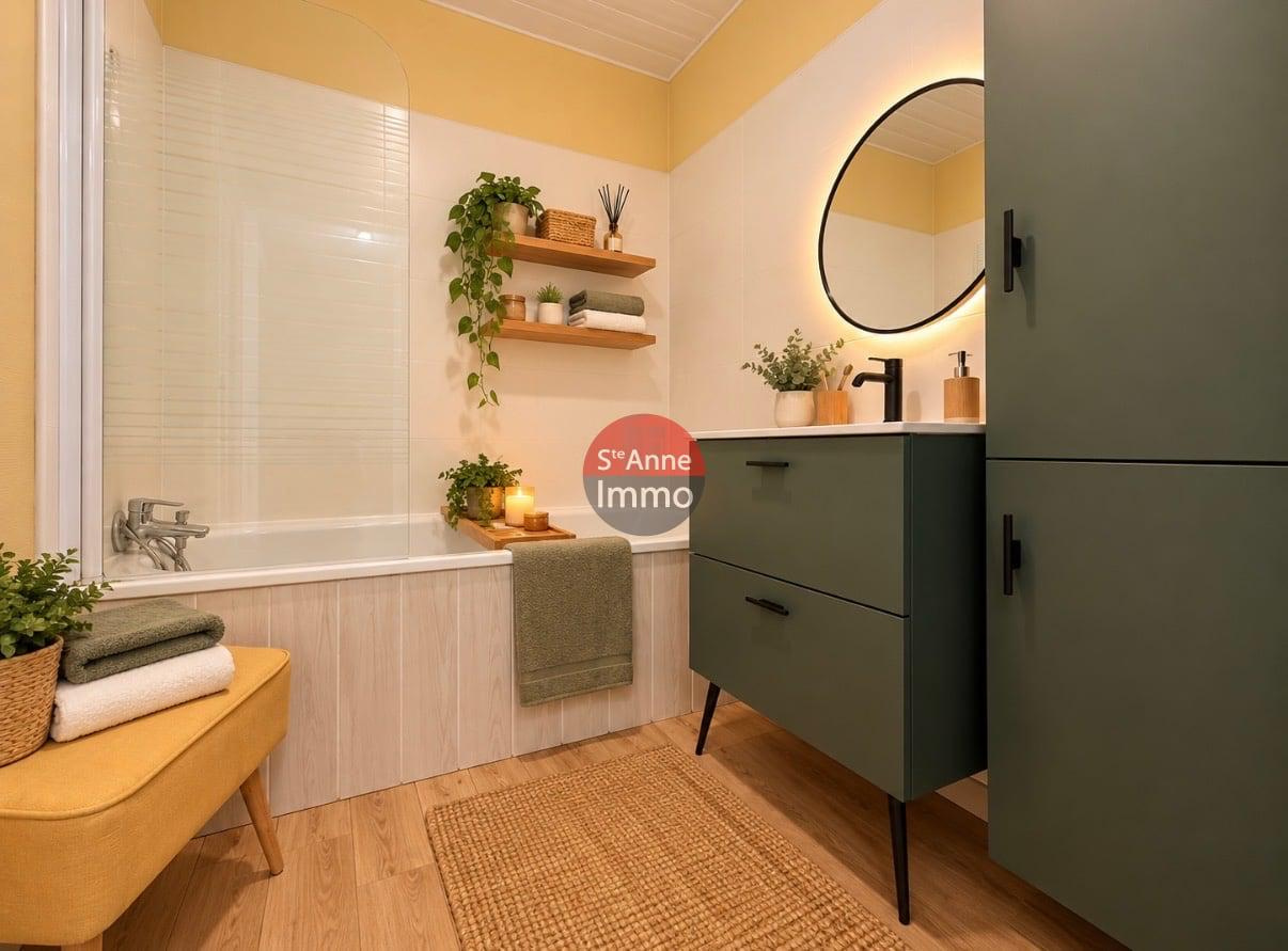 Immo80 – L'immobilier à Amiens et dans la Somme-AMIENS – APPARTEMENT – DUPLEX – 71 M2 – 2 CHAMBRES – TERRASSE – PARKING