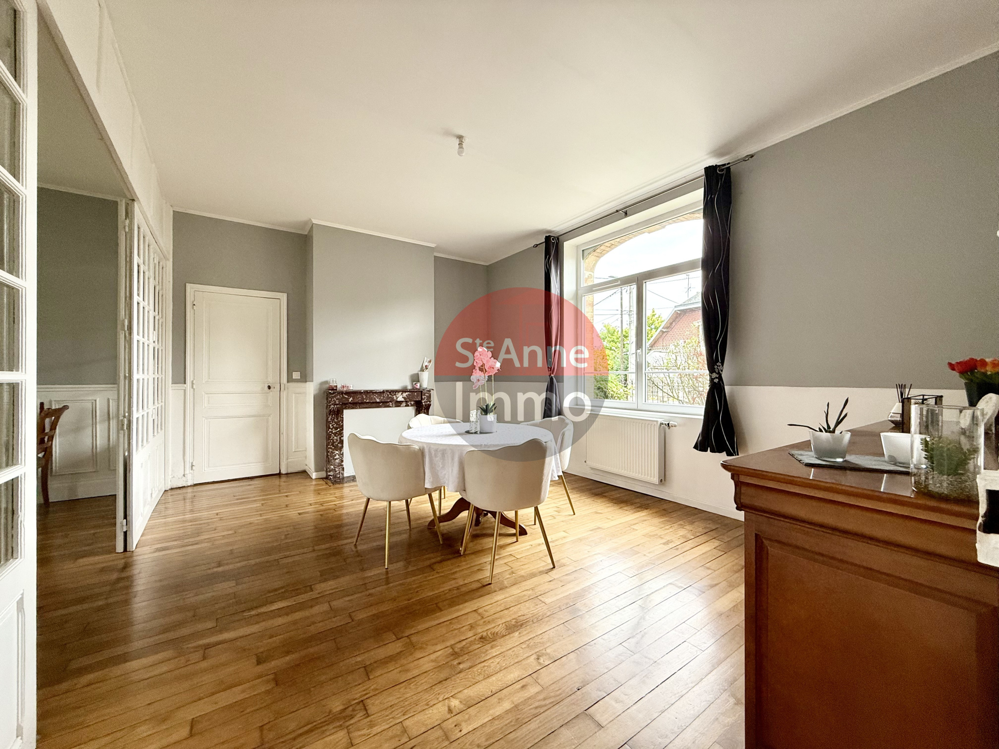 Immo80 – L'immobilier à Amiens et dans la Somme-BETHENCOURT-SUR-SOMME – 190m2 – MAISON INDIVIDUELLE – AUTONOMIE DE PLAIN PIED – 4 CHAMBRES – JARDIN – COUR – D