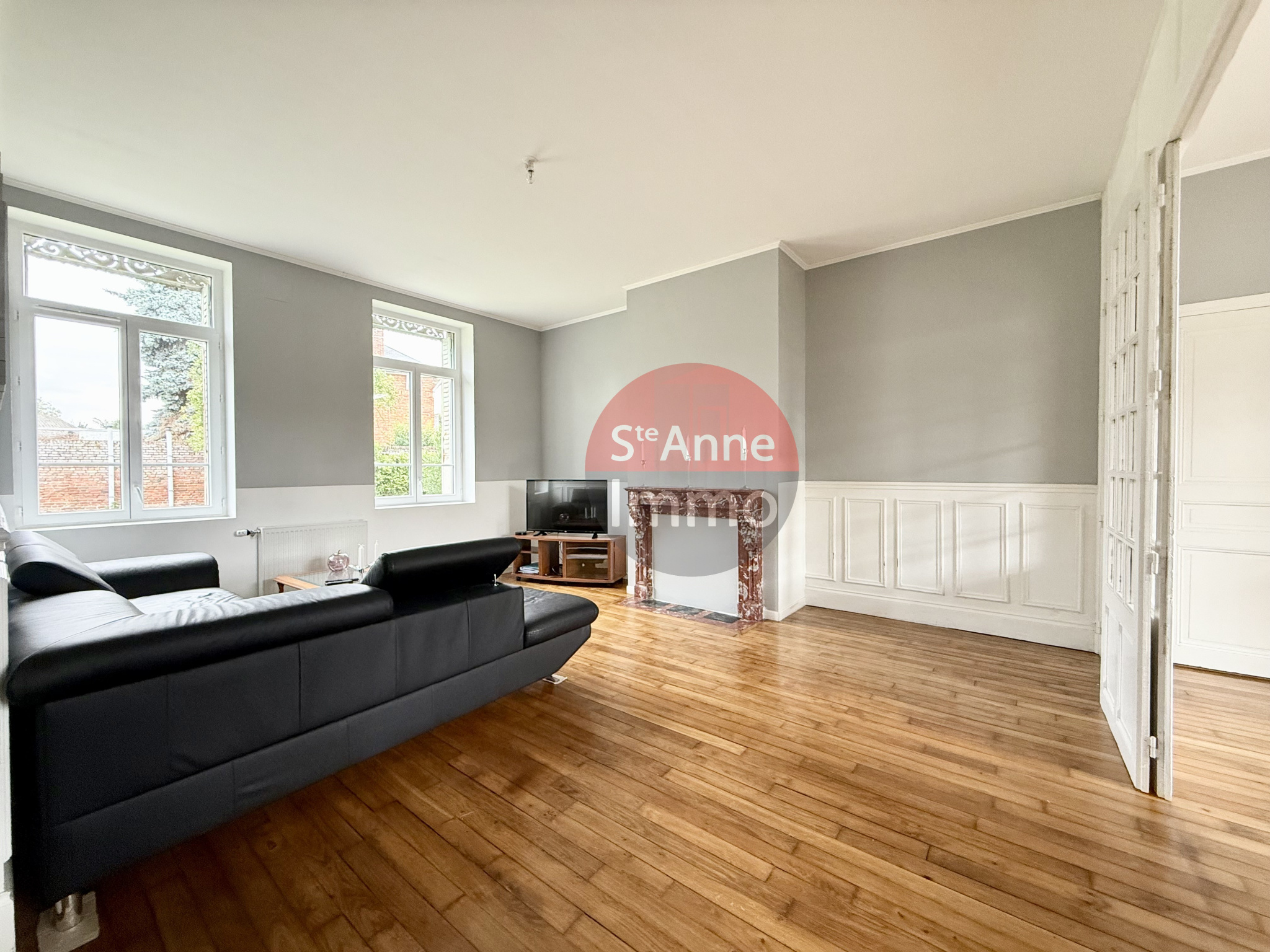 Immo80 – L'immobilier à Amiens et dans la Somme-BETHENCOURT-SUR-SOMME – 190m2 – MAISON INDIVIDUELLE – AUTONOMIE DE PLAIN PIED – 4 CHAMBRES – JARDIN – COUR – D
