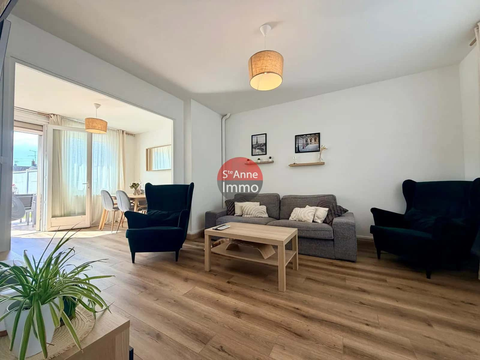 Immo80 – L'immobilier à Amiens et dans la Somme-CORBIE – MAISON – 100 M2 – 3 CHAMBRES – GARAGE – JARDIN