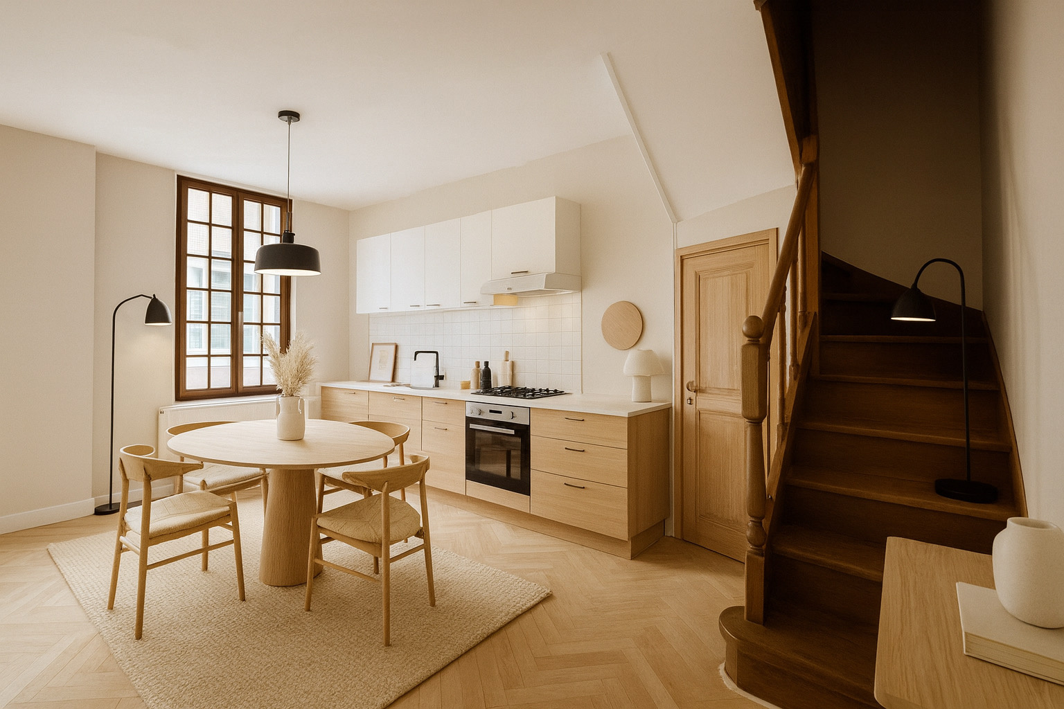 Immo80 – L'immobilier à Amiens et dans la Somme-AMIENS – QUARTIER SAINT HONORE – AMIENOISE – 2 CHAMBRES – 1 BUREAU – IDEAL INVESTISSEURS