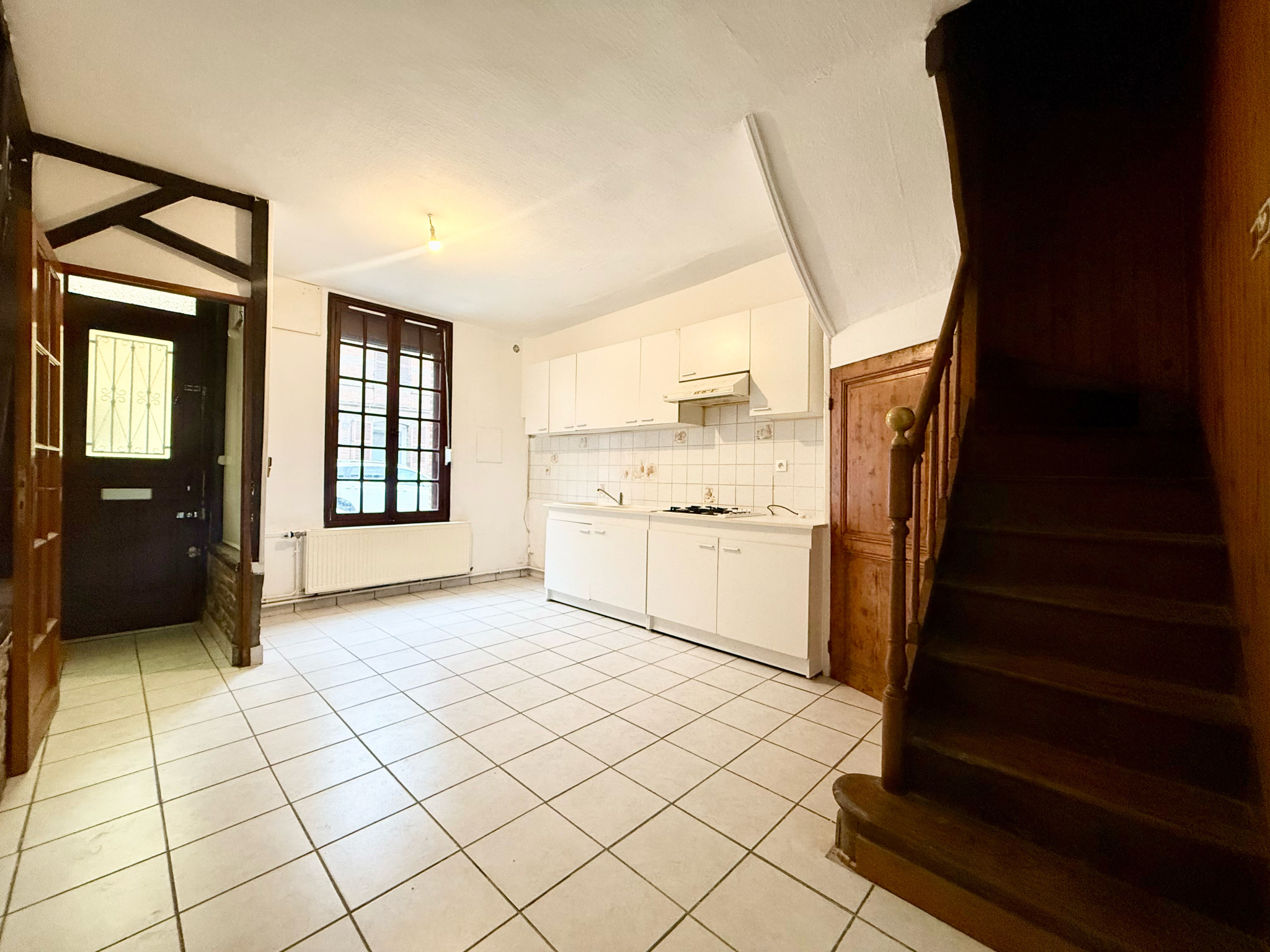 Immo80 – L'immobilier à Amiens et dans la Somme-AMIENS – QUARTIER SAINT HONORE – AMIENOISE – 2 CHAMBRES – 1 BUREAU – IDEAL INVESTISSEURS