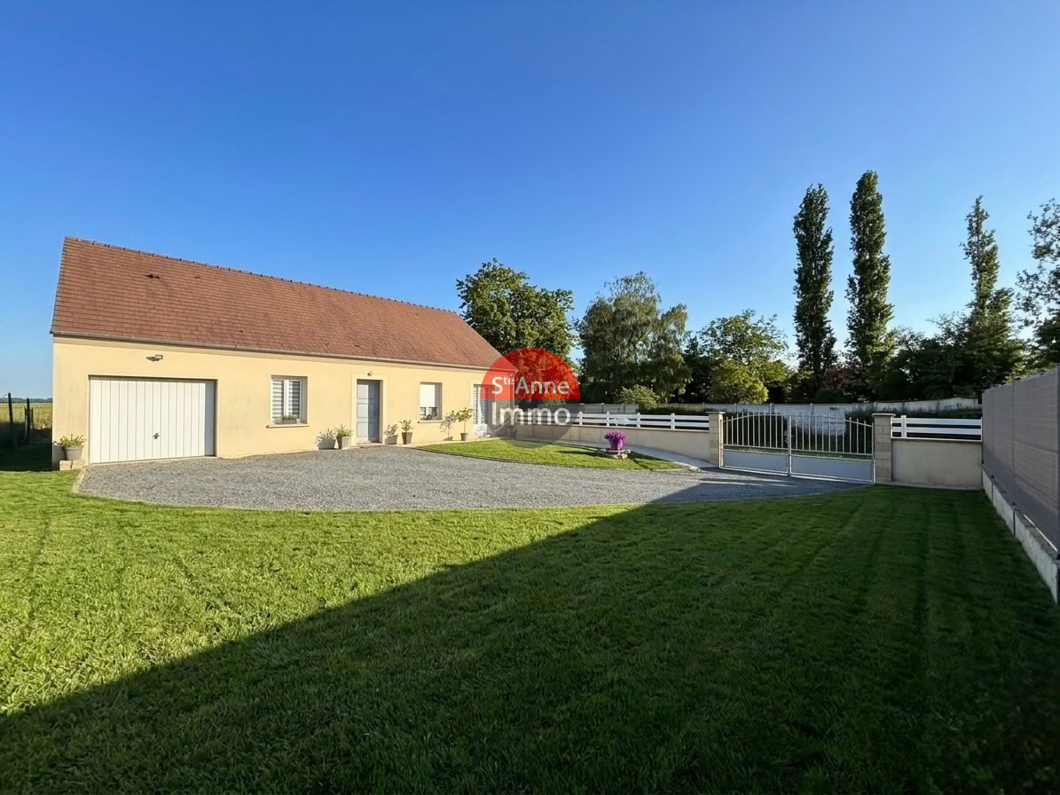 Immo80 – L'immobilier à Amiens et dans la Somme-MESNIL-SAINT-NICAISE – MAISON INDIVIDUELLE – PLAIN PIED – 3 CHAMBRES –...