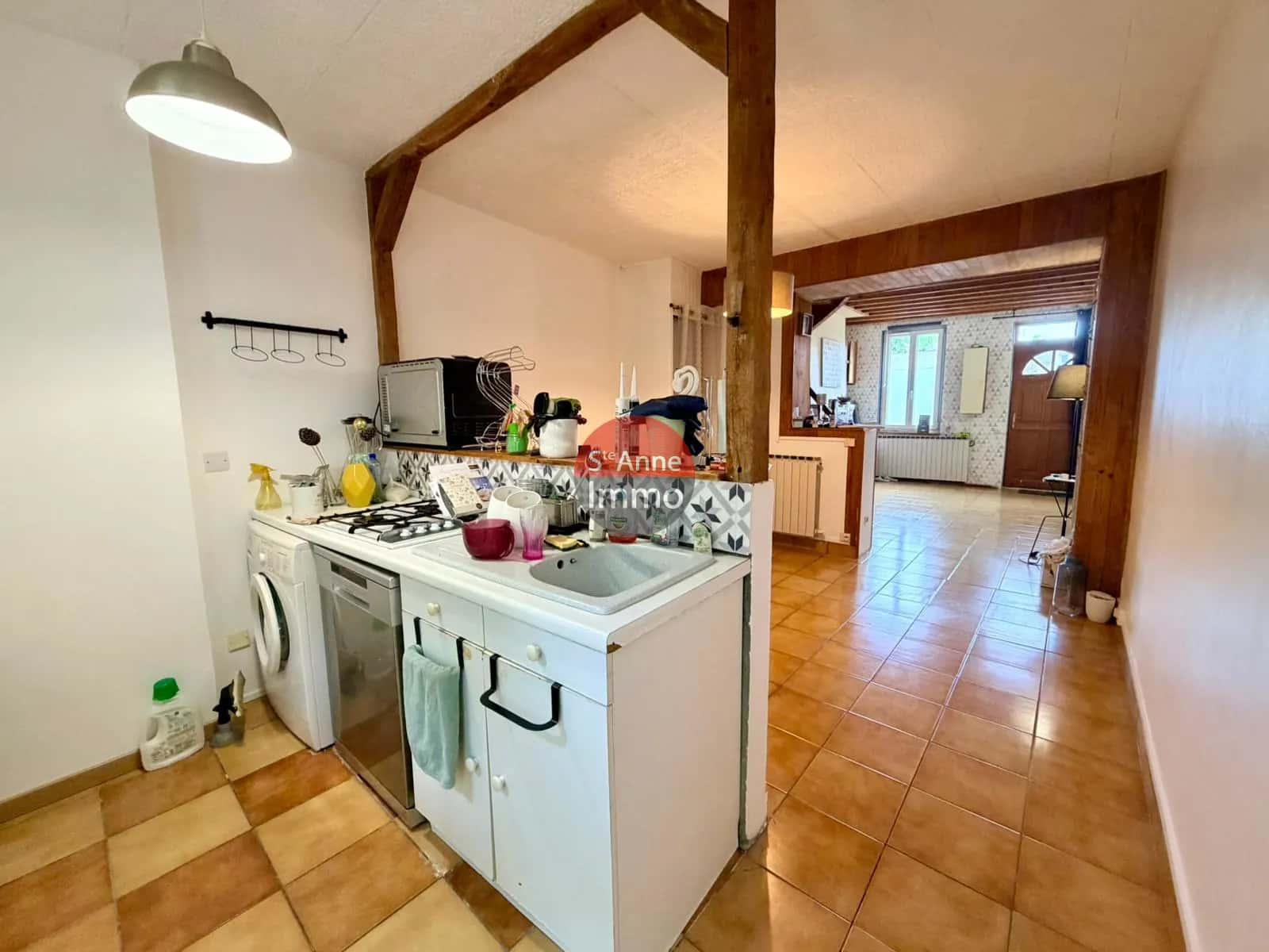 Immo80 – L'immobilier à Amiens et dans la Somme-AMIENS – SAINT-ACHEUL – MAISON – 75 M2 – 3 CHAMBRES – JARDIN – CAVE