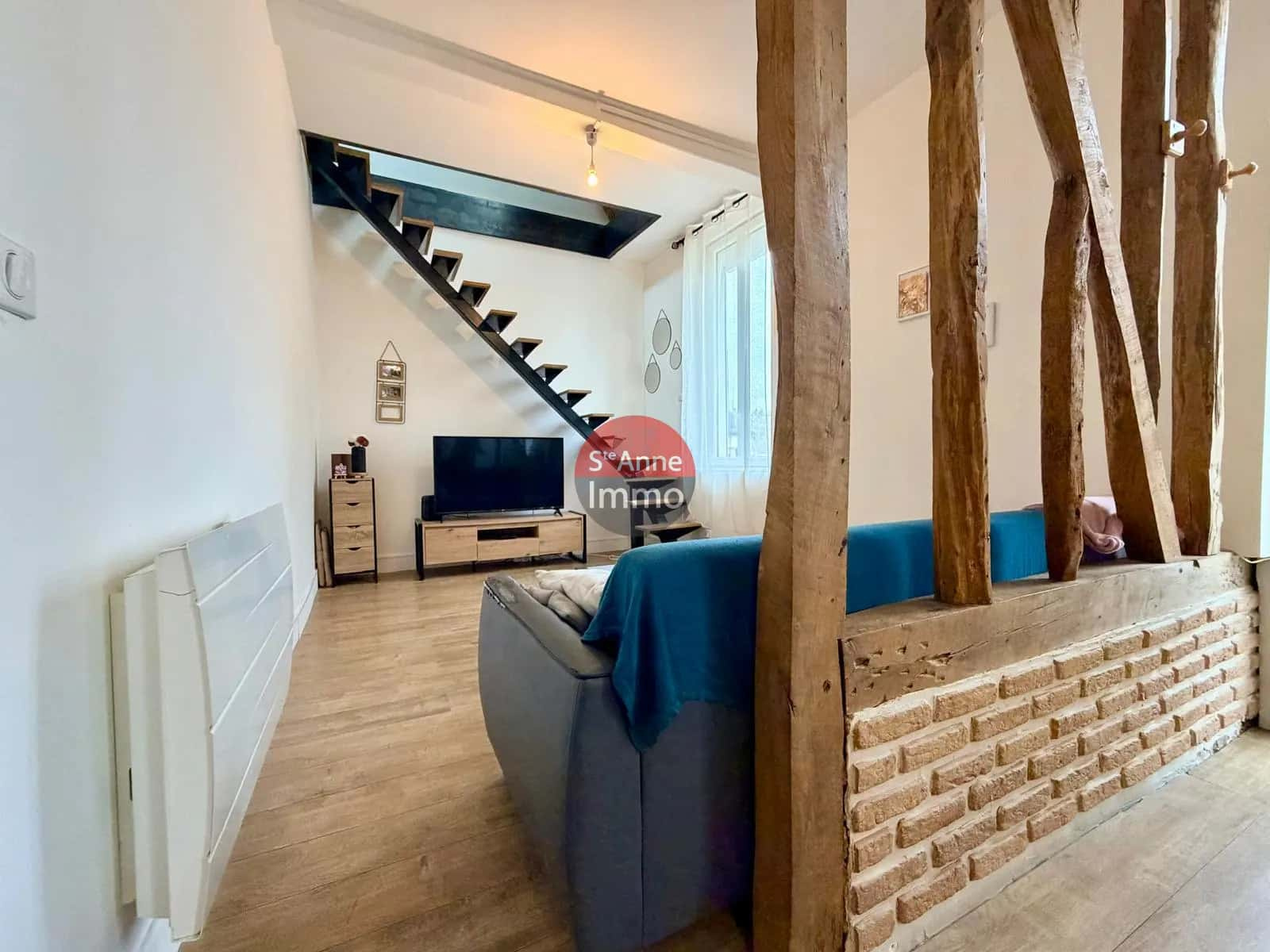 Immo80 – L'immobilier à Amiens et dans la Somme-VIGNACOURT – MAISON – 89 M2 – 3 CHAMBRES – GARAGE – JARDIN – DEPENDANCE