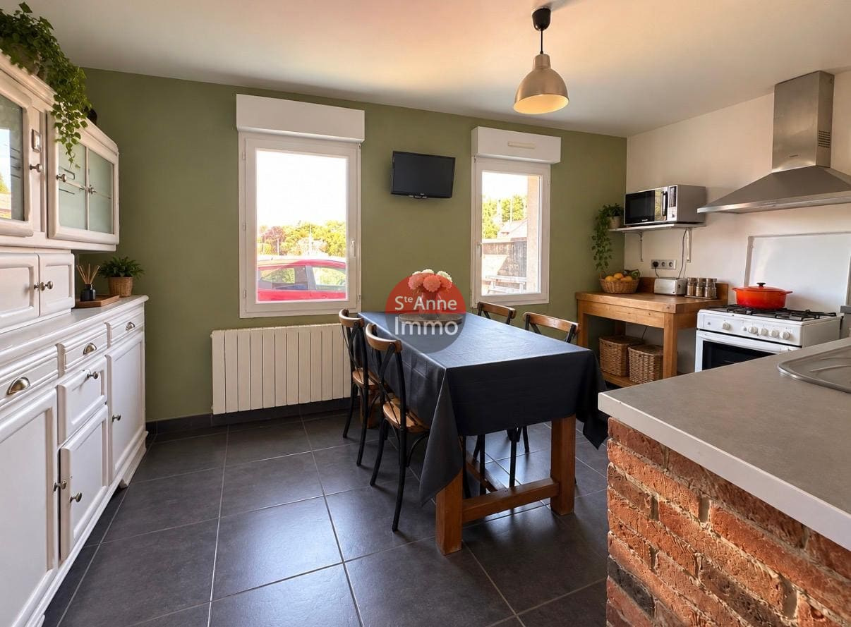 Immo80 – L'immobilier à Amiens et dans la Somme-FOREST-L&rsquo;ABBAYE – MAISON – 150 M2 – 4 CHAMBRES – CAVE –...