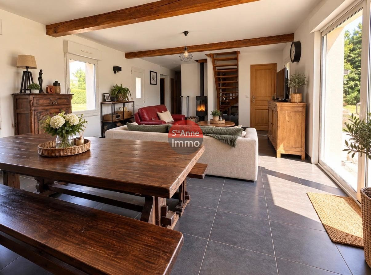 Immo80 – L'immobilier à Amiens et dans la Somme-FOREST-L&rsquo;ABBAYE – MAISON – 150 M2 – 4 CHAMBRES – CAVE – DEPENDANCE – JARDIN