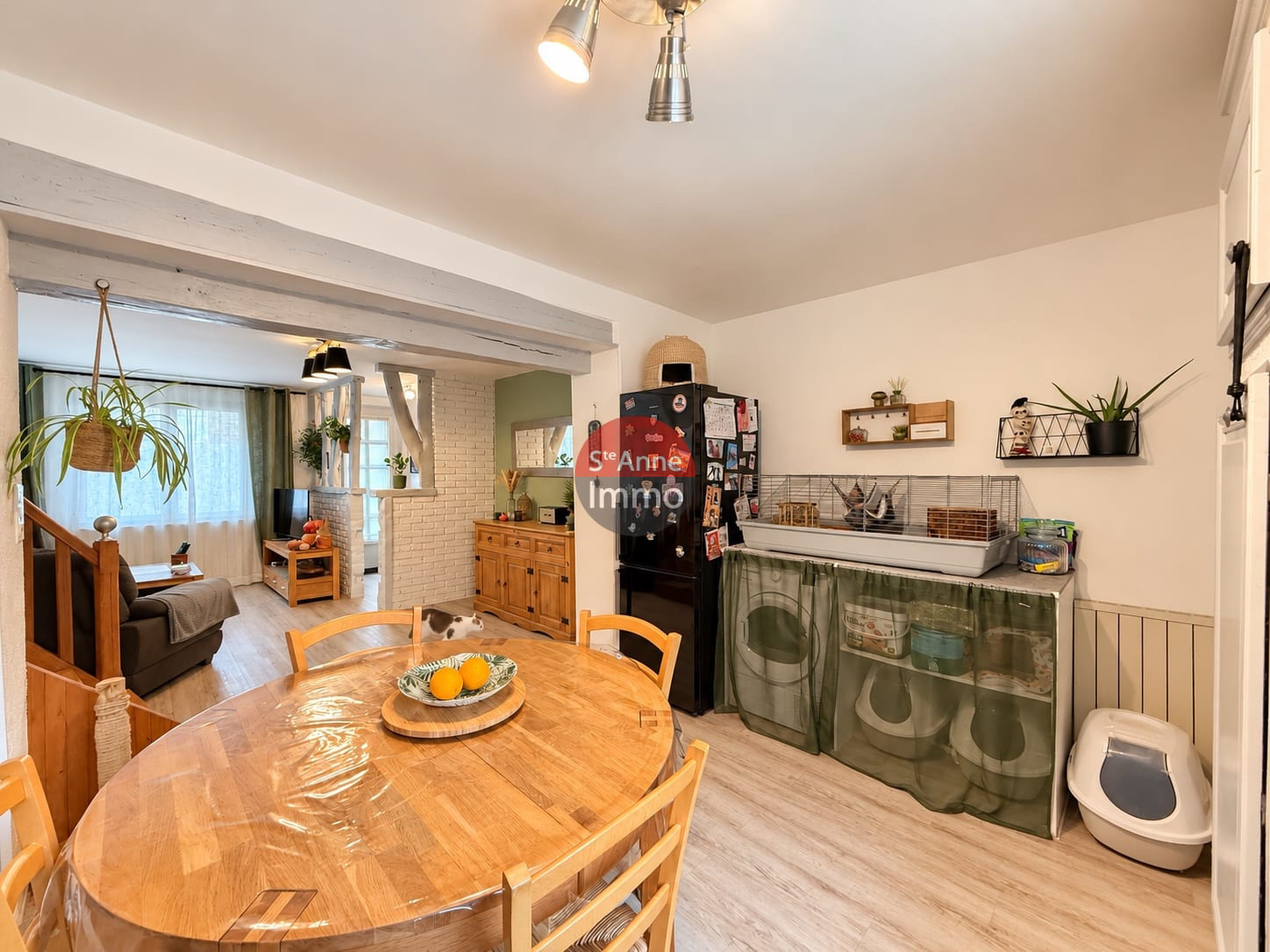 Immo80 – L'immobilier à Amiens et dans la Somme-AMIENS – QUARTIER SAINT HONORE – AMIENOISE – 84M2 – 3 CHAMBRES – COUR – CAVE