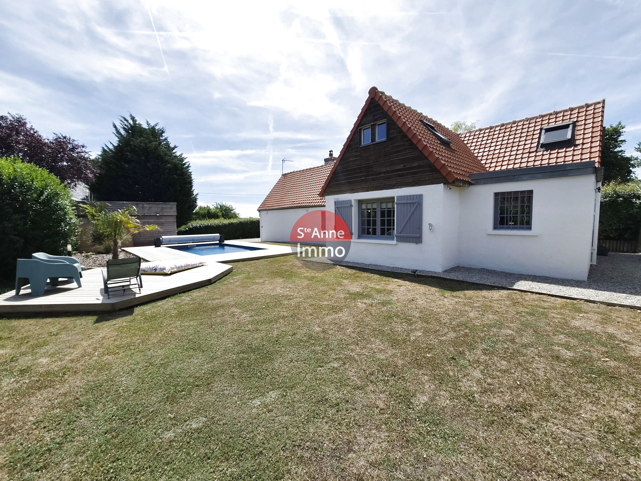 Immo80 – L'immobilier à Amiens et dans la Somme-À 15 MIN AU SUD D&rsquo;AMIENS   VALLÉE DE LA SELLE   SUPERBE LONGÈRE DE STANDING DE 120 M2 AVEC PISCINE