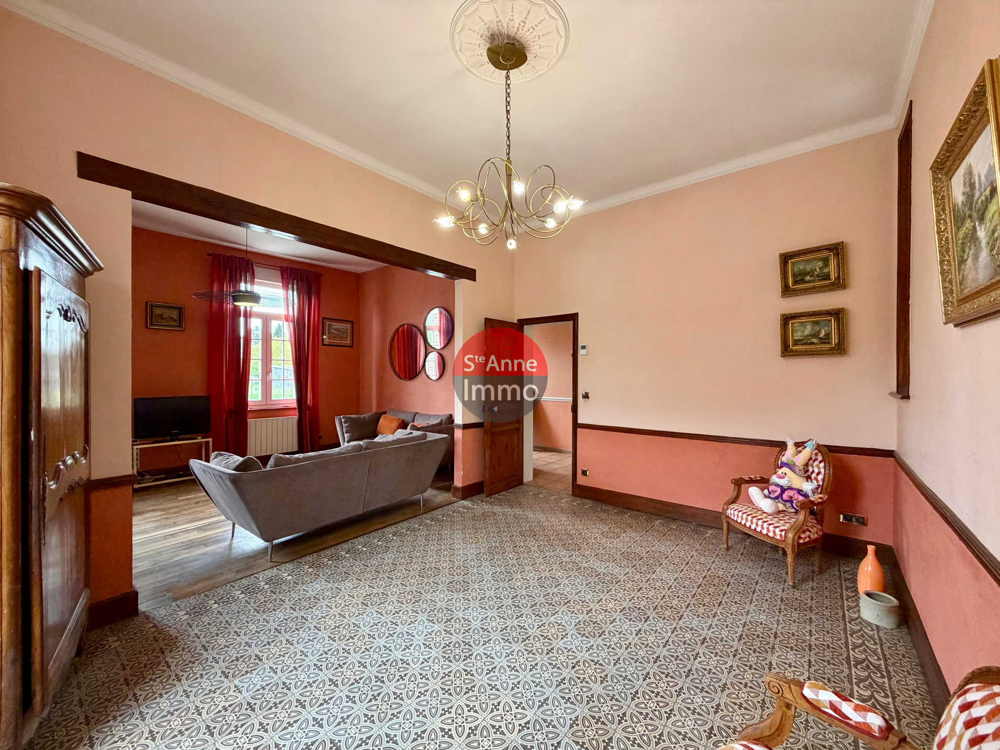 Immo80 – L'immobilier à Amiens et dans la Somme-MIRAUMONT – MAISON 165m2 – 3 CHAMBRES – AUTONOMIE DE PLAIN PIED – 2 STUDIOS – JARDIN – GARAGE – DEPENDANCES