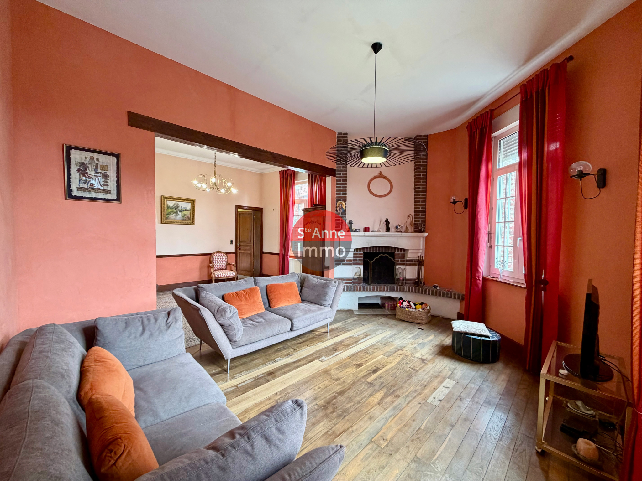 Immo80 – L'immobilier à Amiens et dans la Somme-MIRAUMONT – MAISON 165m2 – 3 CHAMBRES – AUTONOMIE DE PLAIN PIED – 2 STUDIOS – JARDIN – GARAGE – DEPENDANCES