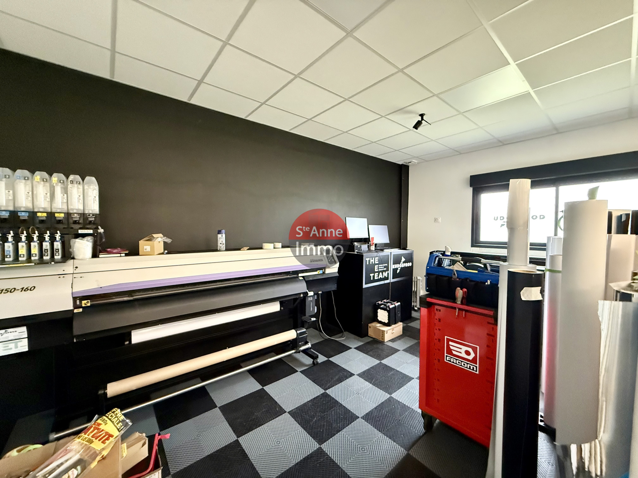Immo80 – L'immobilier à Amiens et dans la Somme-CAMBRONNE-LÈS-RIBECOURT – 1 131m2 – ENTREPOT – LOCAL PROFESSIONNEL – BUREAUX