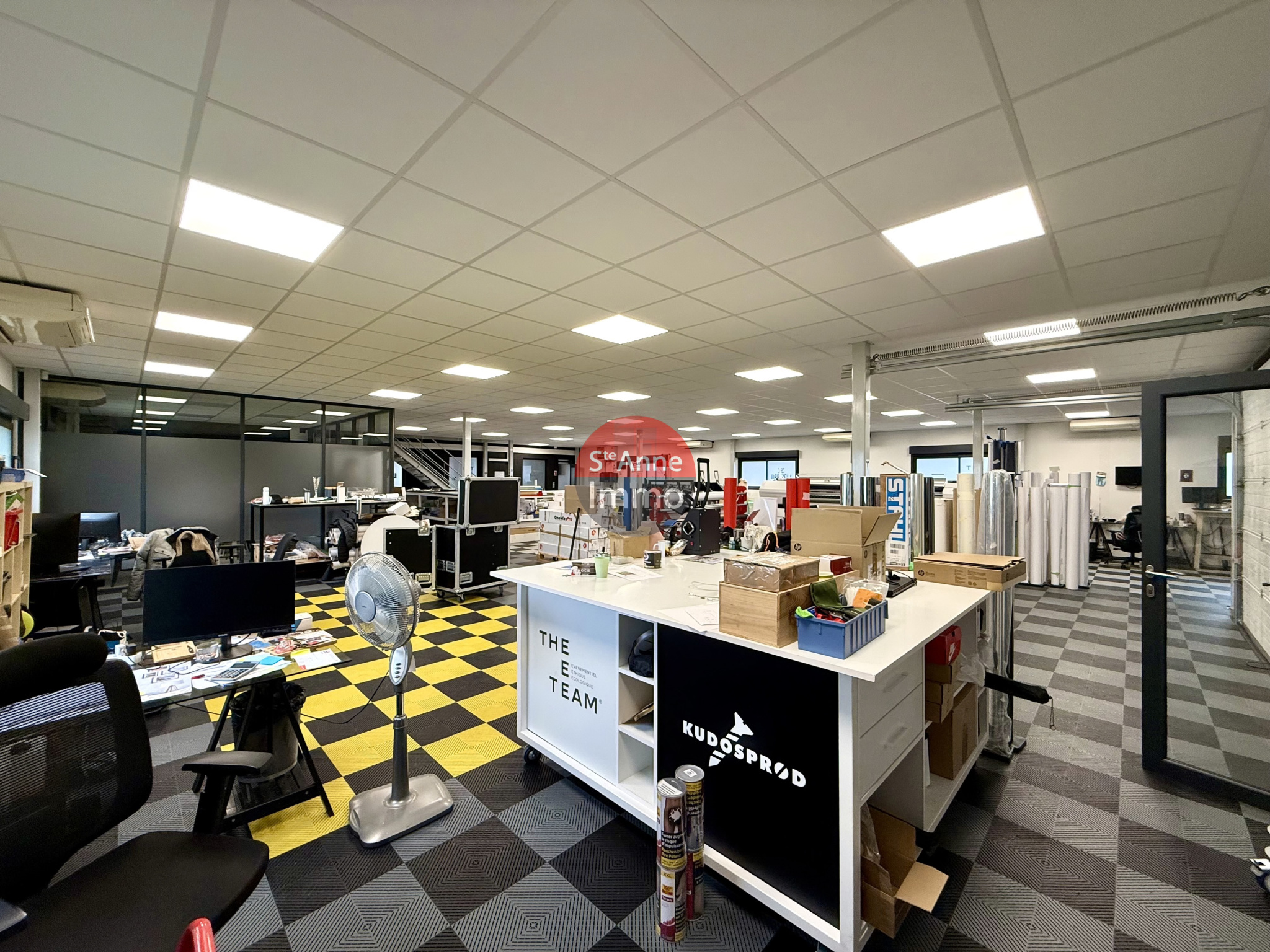Immo80 – L'immobilier à Amiens et dans la Somme-CAMBRONNE-LÈS-RIBECOURT – 1 131m2 – ENTREPOT – LOCAL PROFESSIONNEL – BUREAUX