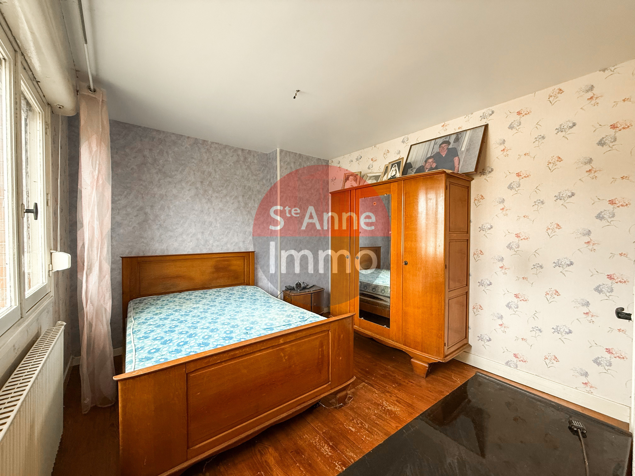 Immo80 – L'immobilier à Amiens et dans la Somme-ROSIERES-EN-SANTERRE – MAISON MITOYENNE – 3 CHAMBRES – GARAGE – JARDIN