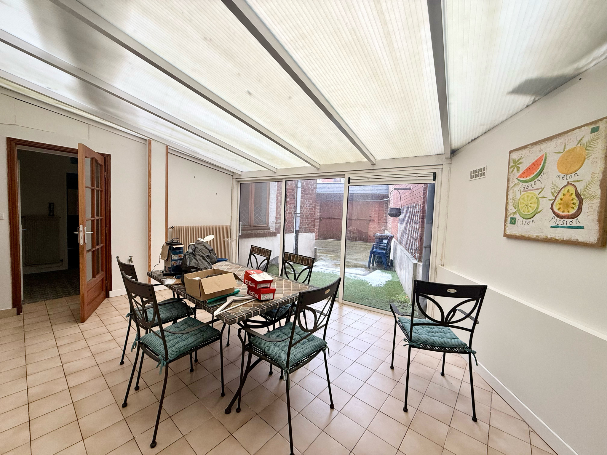 Immo80 – L'immobilier à Amiens et dans la Somme-MONTDIDIER – MAISON SEMI MITOYENNE – 4 CHAMBRES – COUR – CAVE