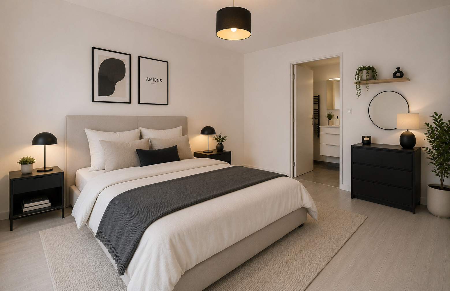 Immo80 – L'immobilier à Amiens et dans la Somme-AMIENS – QUARTIER SAINT PIERRE – APPARTEMENT T2 – PLACE DE PARKING – RESIDENCE SECURISEE