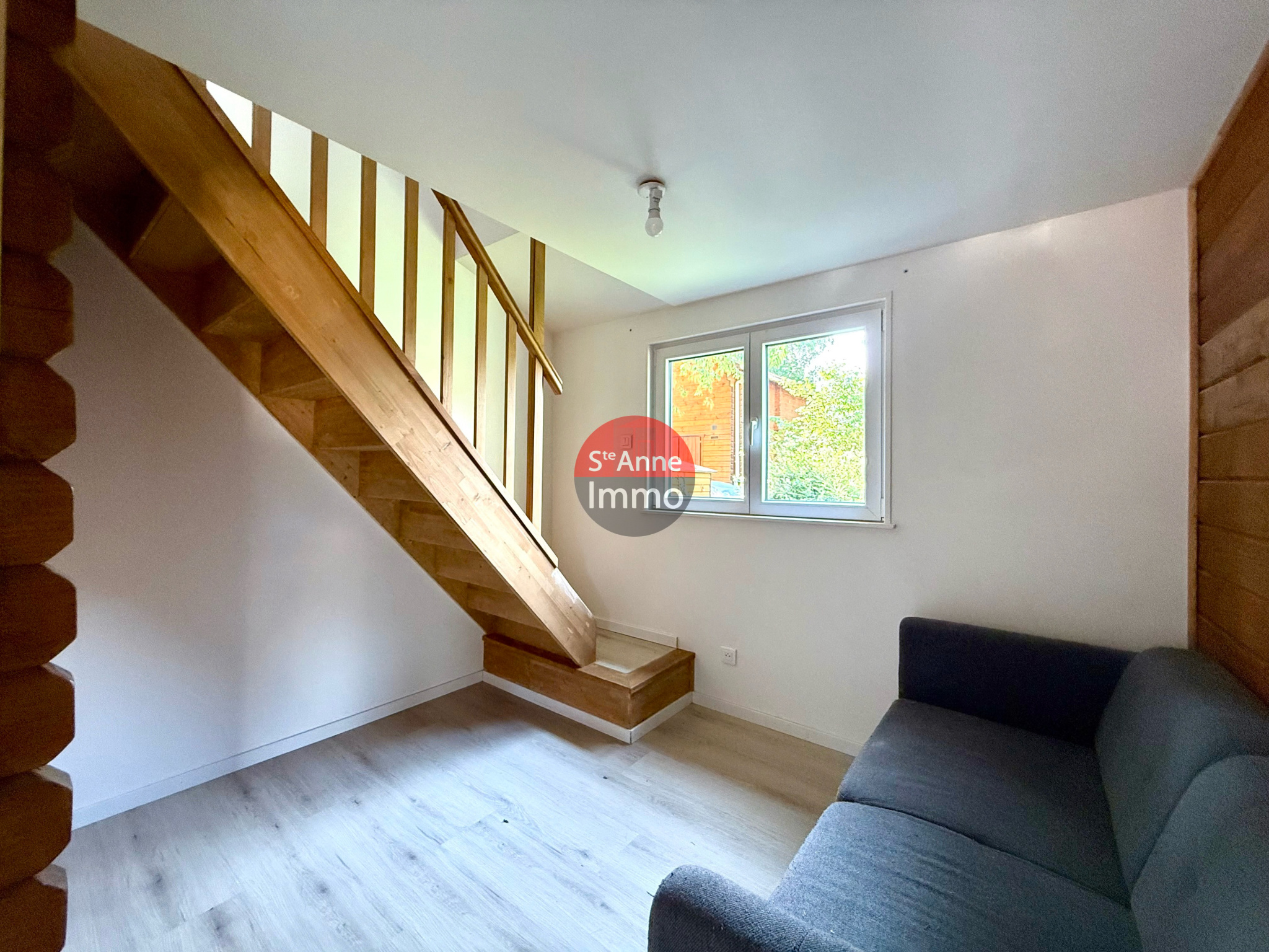 Immo80 – L'immobilier à Amiens et dans la Somme-CHALET – 36m2 – ORVILLERS SOREL – CAMPING – PLAIN PIED – 3 CHAMBRES – GARAGE – JARDIN – TERRASSE