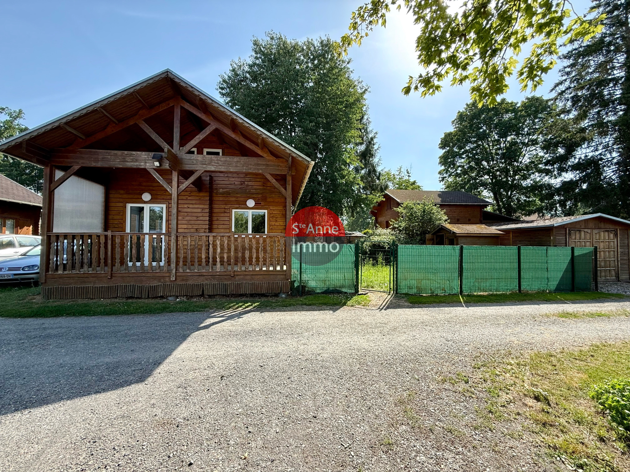 Immo80 – L'immobilier à Amiens et dans la Somme-CHALET – 36m2 – ORVILLERS SOREL – CAMPING – PLAIN PIED – 3 CHAMBRES...