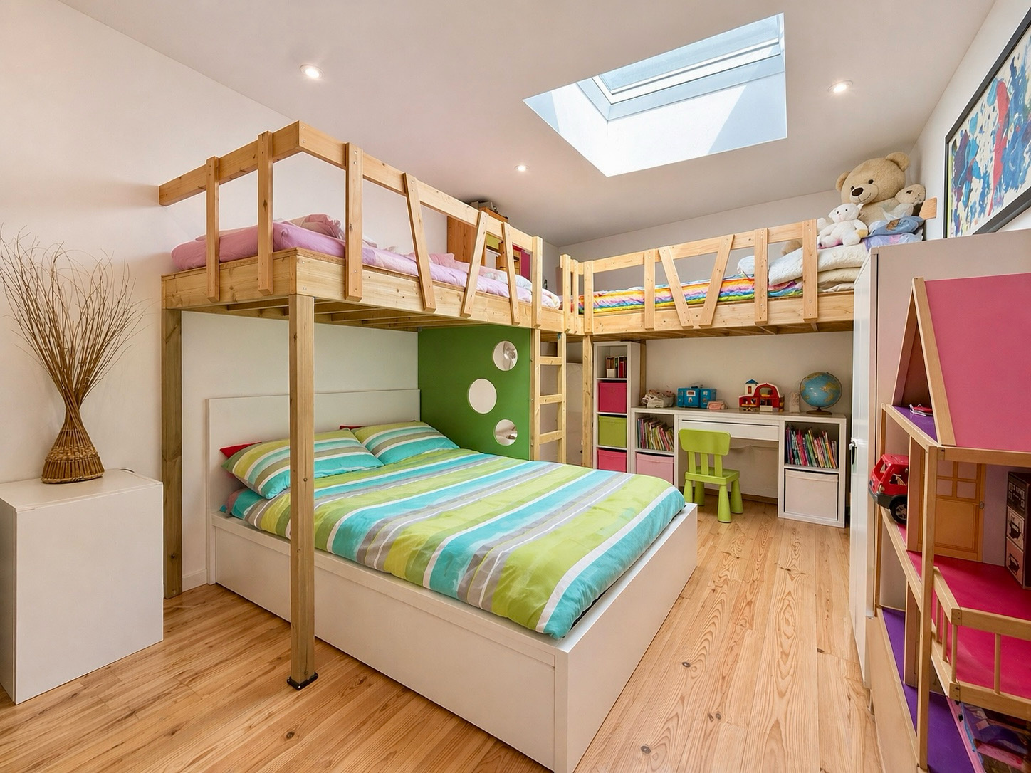 Immo80 – L'immobilier à Amiens et dans la Somme-SAINT GRATIEN – PAVILLON INDIVIDUEL – CONSTRUIT EN 2011-  6 CHAMBRES – TERRASSE – JARDIN – CARPORT