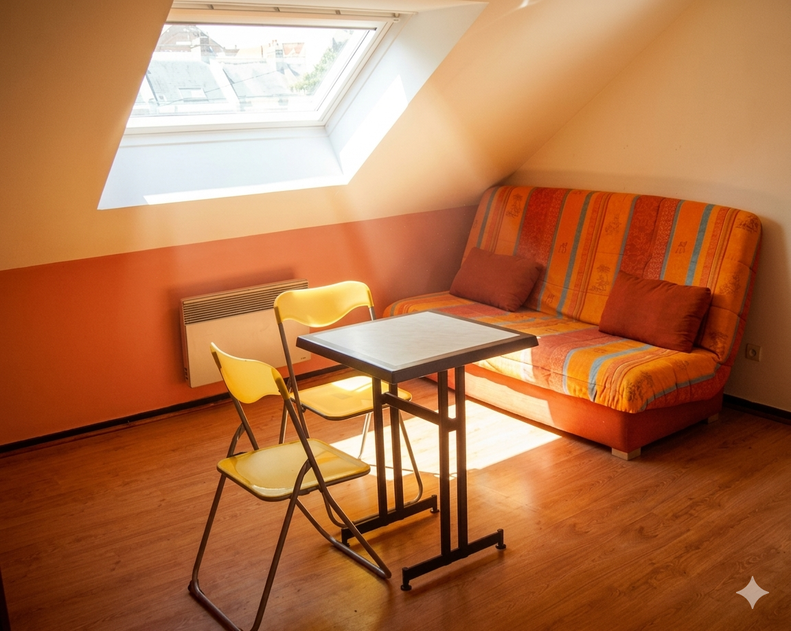 Immo80 – L'immobilier à Amiens et dans la Somme-AMIENS – QUARTIER SAINT ACHEUL – STUDIO – LOUÉ