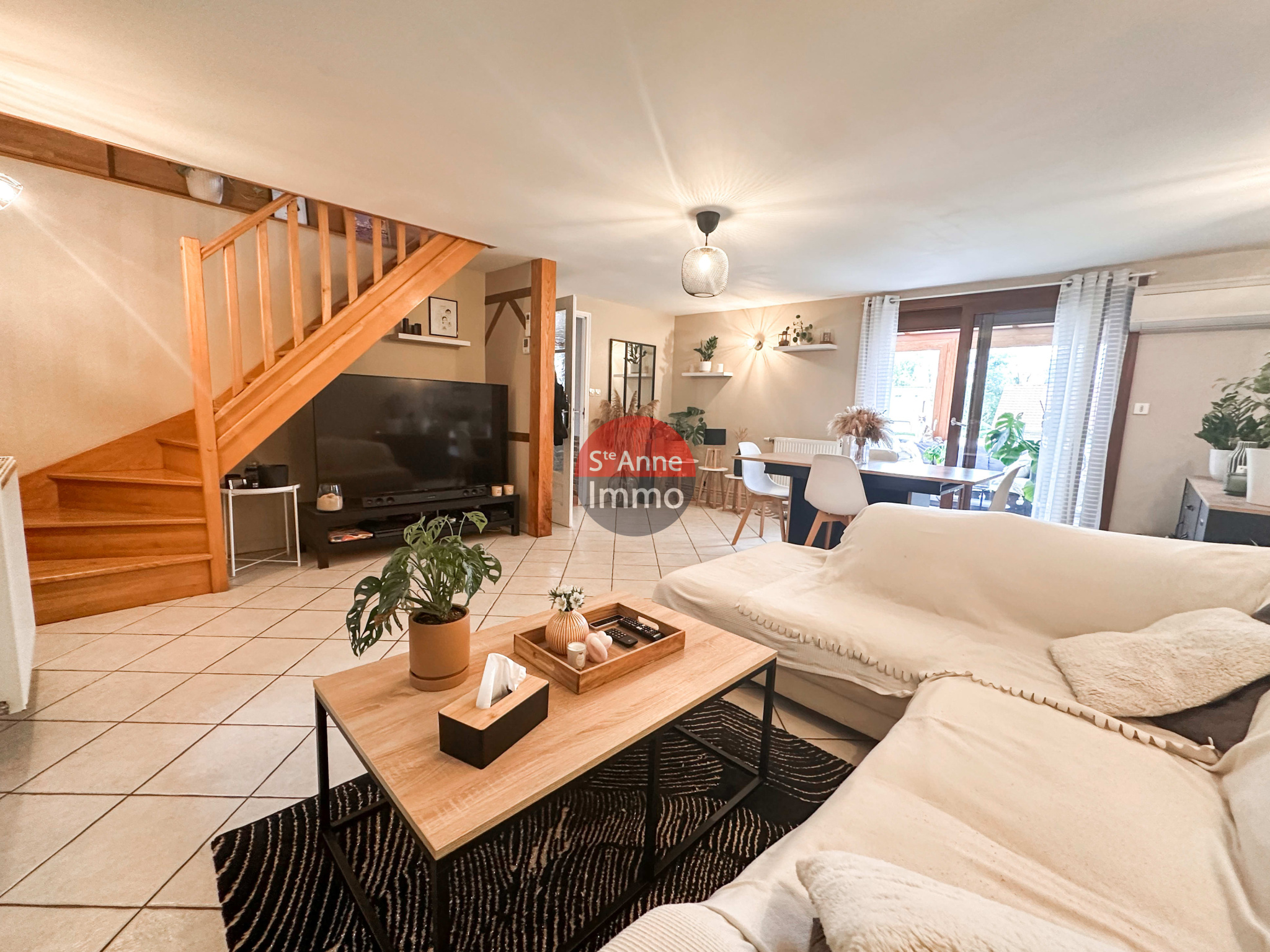 Immo80 – L'immobilier à Amiens et dans la Somme-BLANGY-TRONVILLE – MAISON – 95 M2 – 2 CHAMBRES – 1 BUREAU – GARAGE – PARKING – JARDIN