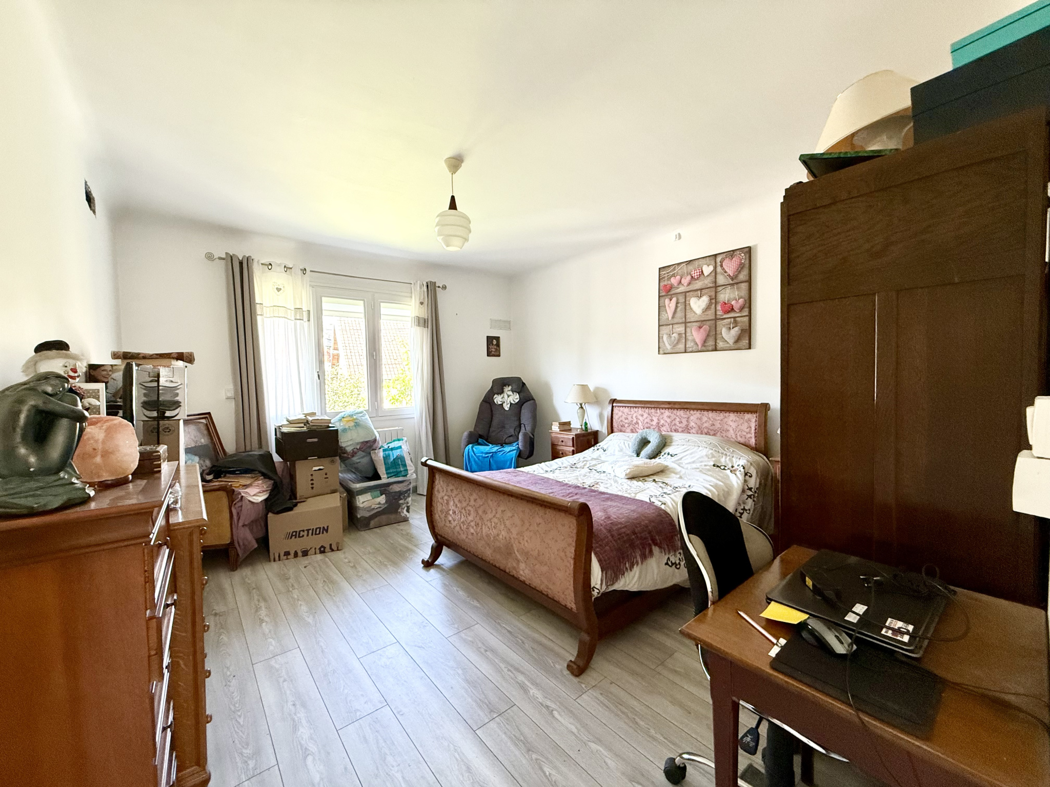 Immo80 – L'immobilier à Amiens et dans la Somme-MEHARICOURT – 70m2 – PAVILLON INDIVIDUELLE – 2 CHAMBRES – PLAIN PIED – SOUS SOL COMPLET – GARAGE – DEPENDANCE
