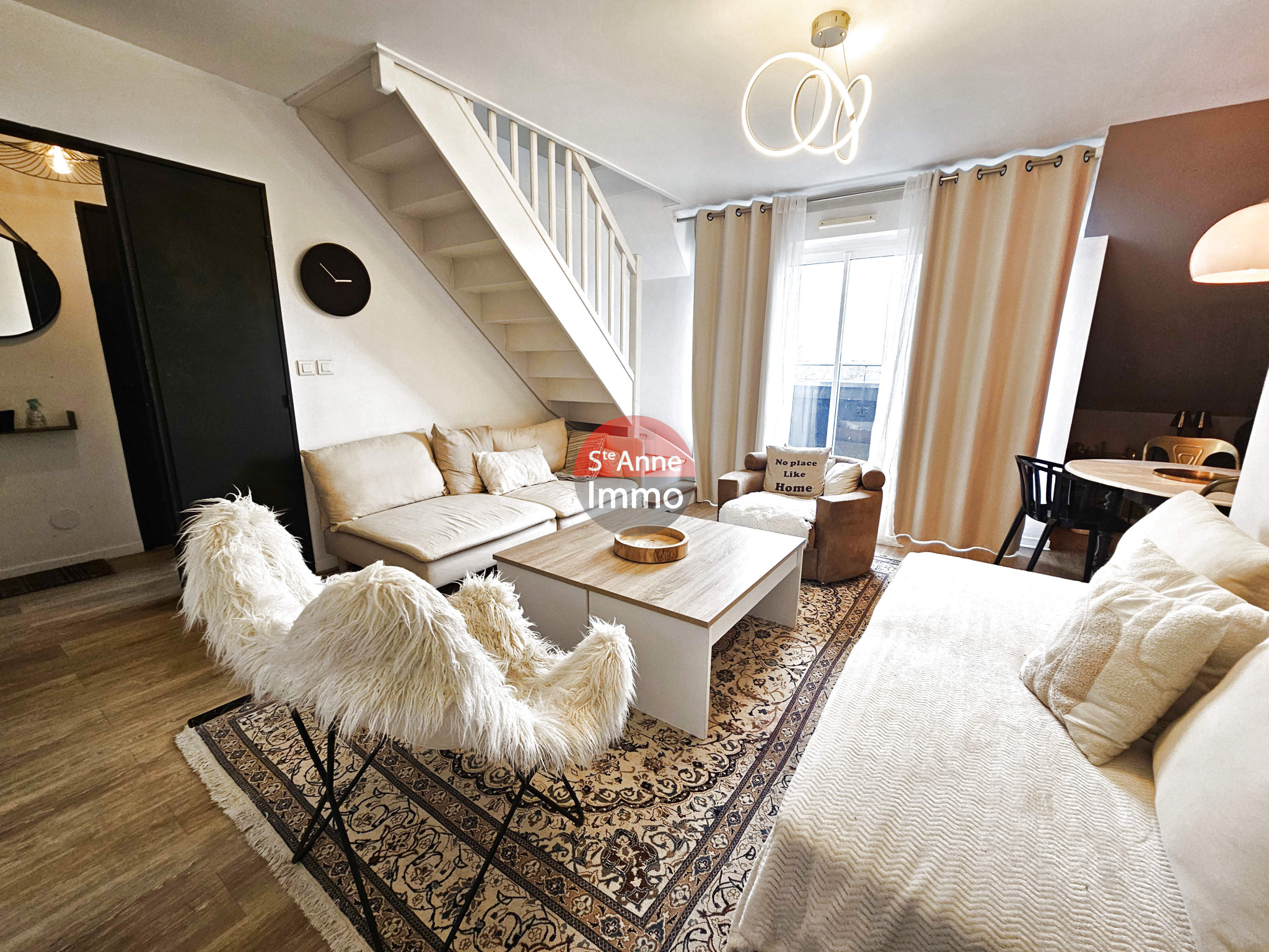 Immo80 – L'immobilier à Amiens et dans la Somme-AMIENS HENRIVILLE A 10MIN DU CENTRE VILLE F3 EN DUPLEX  AVEC TERRASSE ET GARAGE