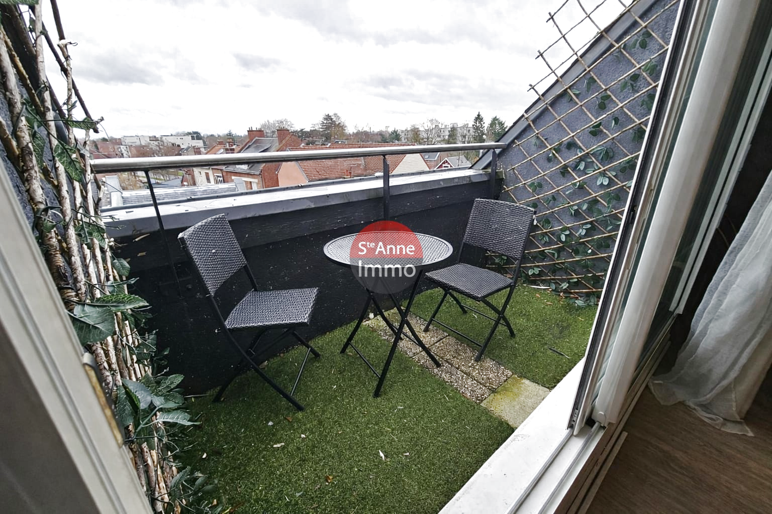 Immo80 – L'immobilier à Amiens et dans la Somme-AMIENS HENRIVILLE A 10MIN DU CENTRE VILLE F3 EN DUPLEX  AVEC TERRASSE ET GARAGE