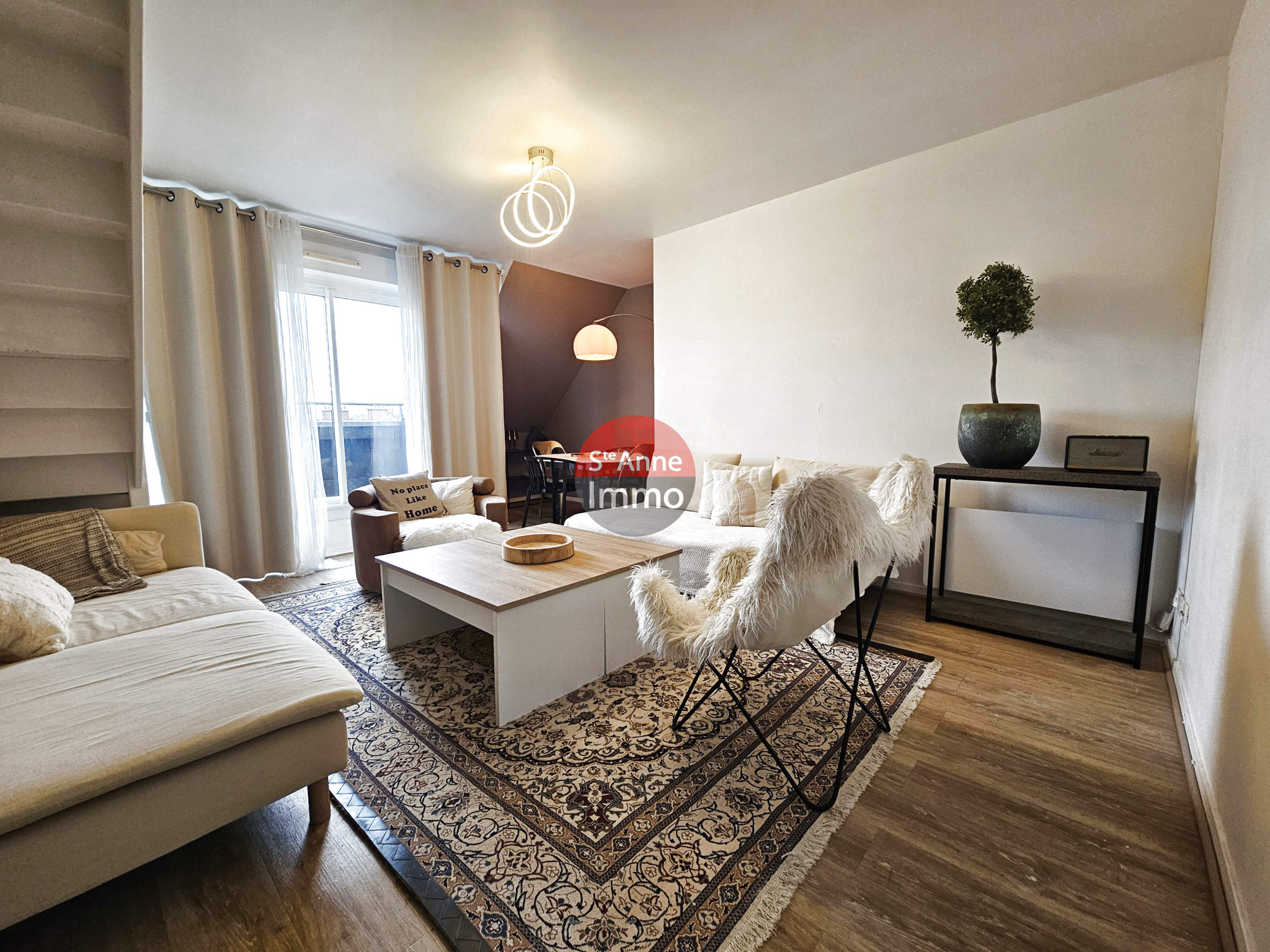 Immo80 – L'immobilier à Amiens et dans la Somme-AMIENS HENRIVILLE A 10MIN DU CENTRE VILLE F3 EN DUPLEX  AVEC TERRASSE ET GARAGE